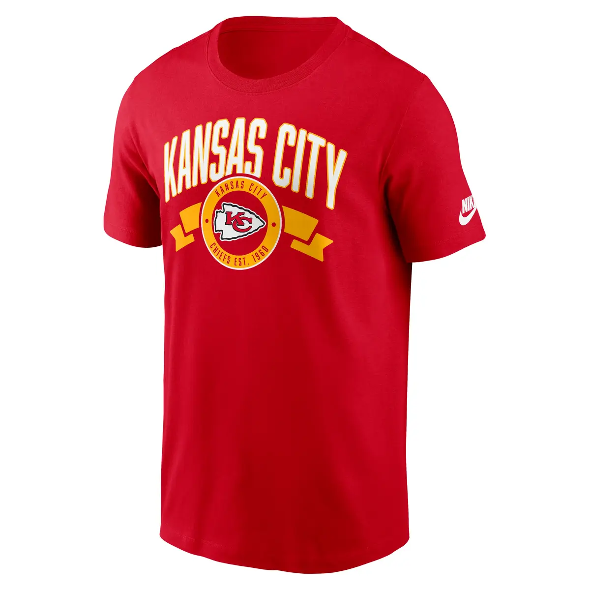 Kansas City Chiefs NFL Nike Rewind Front & Back Hit Essential T-Shirt