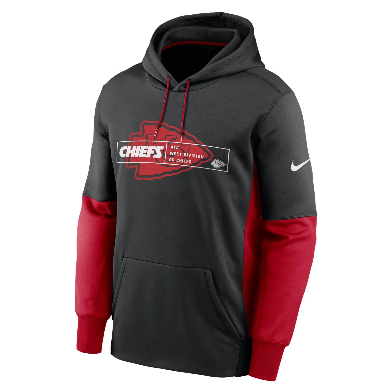 Kansas City Chiefs NFL Nike Color Block Therma Hoodie