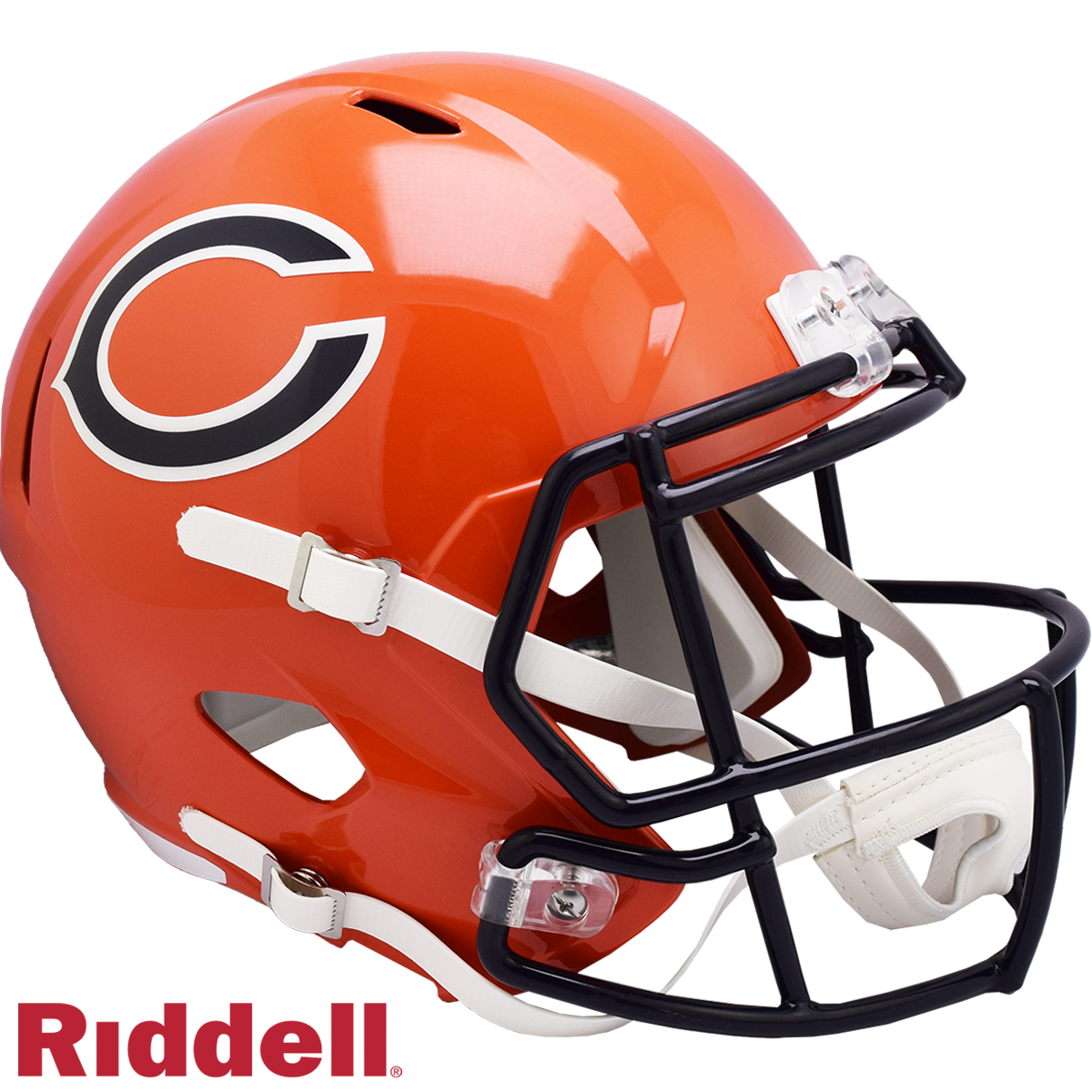 Chicago Bears NFL Riddell On Field Alternate Speed Replica Helm Orange