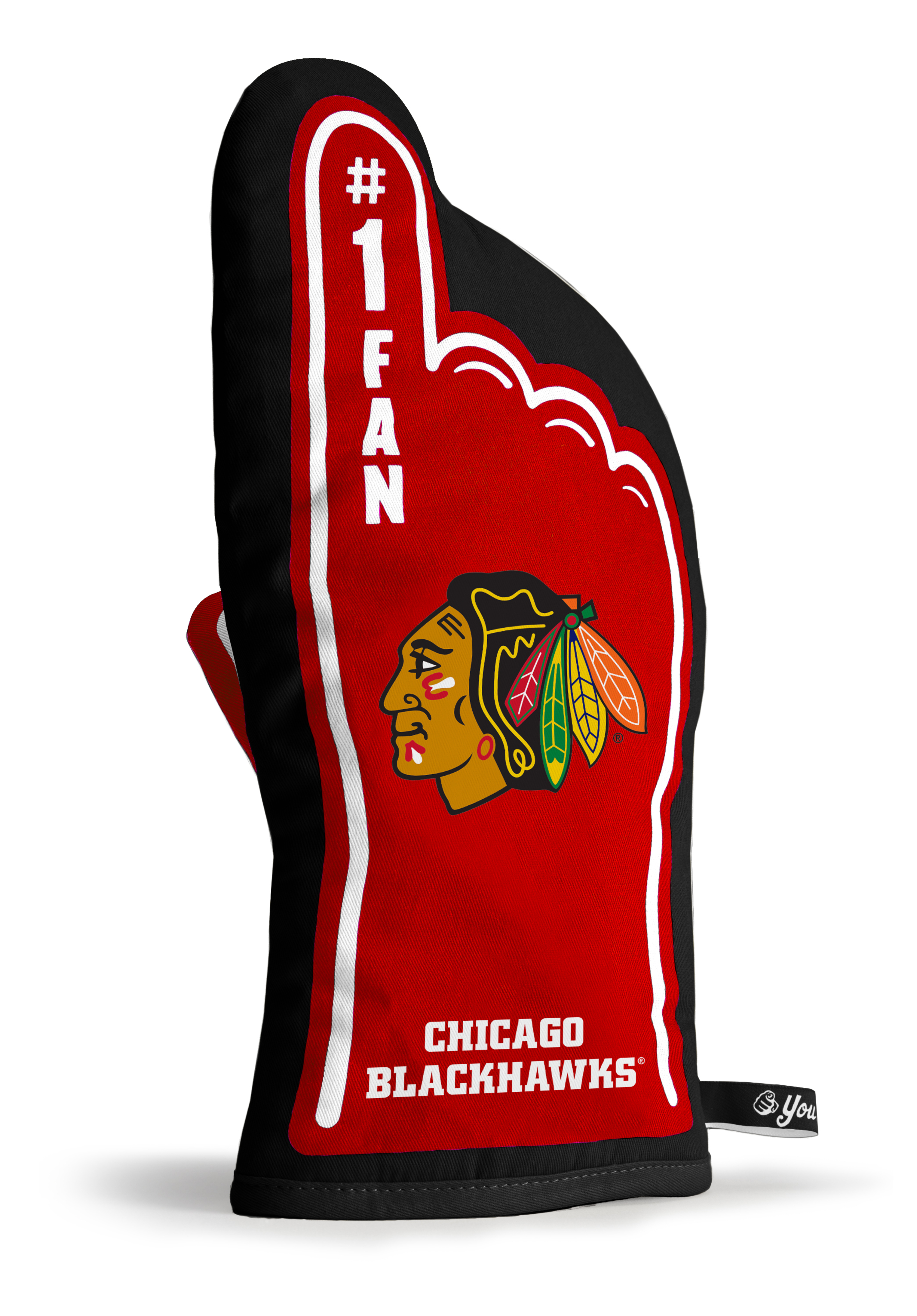 Chicago Blackhawks NHL YouTheFan! #1 Fan Ofenhandschuh
