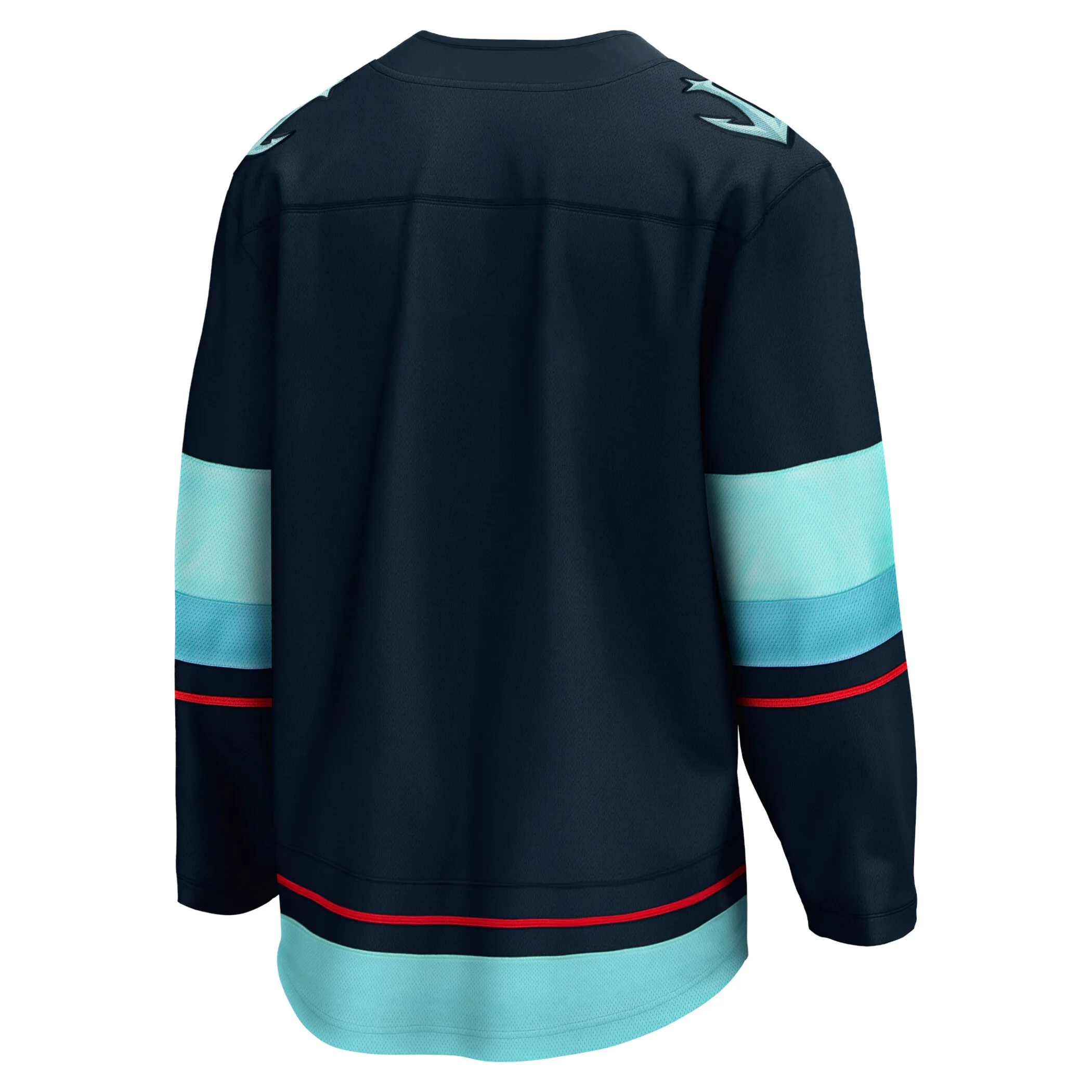 Seattle Kraken NHL Eishockey Fanatics Breakaway Trikot Home Navy