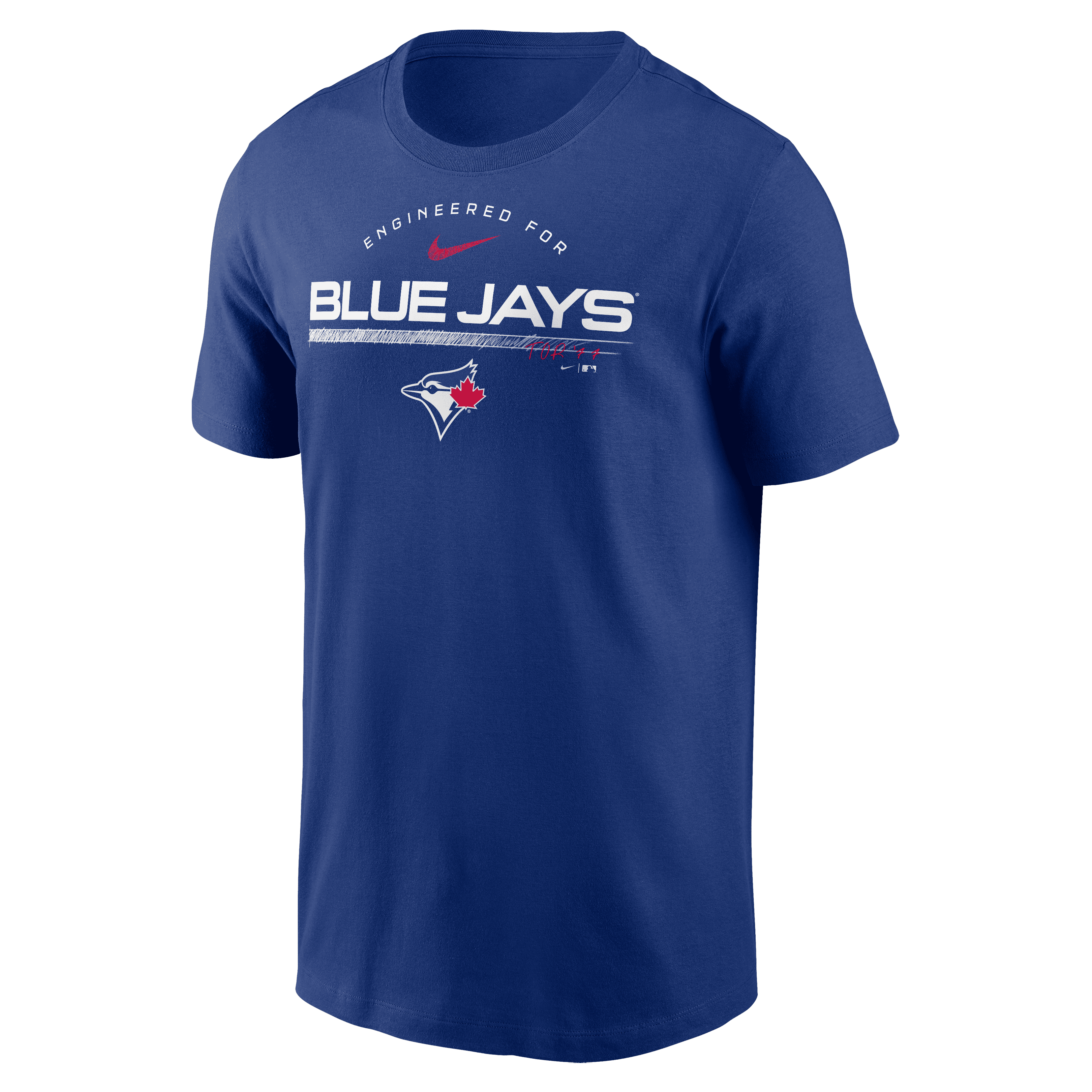 Toronto Blue Jays MLB Nike Team Engineered T-Shirt Blau