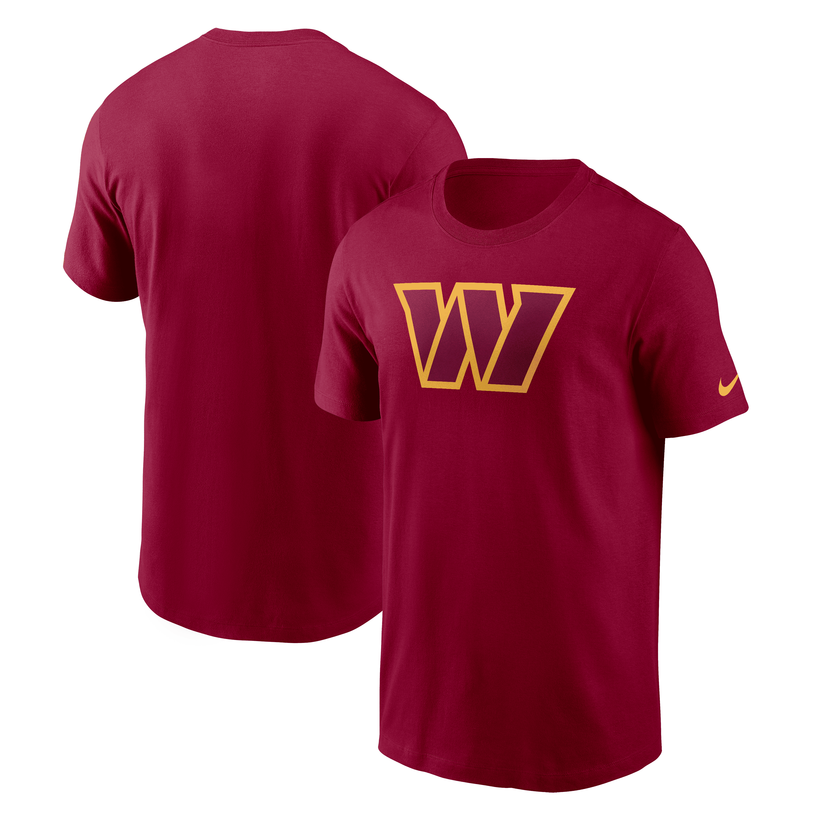 Washington Commanders NFL Nike Essential Logo T-Shirt Rot
