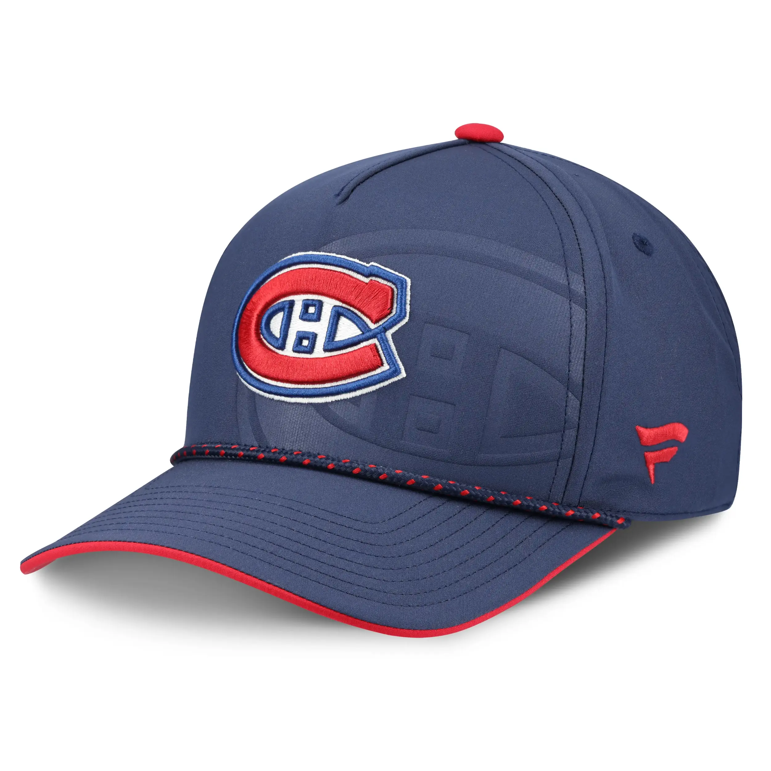 Montreal Canadiens NHL Fanatics Draft 2026 Snapback Blau / Rot
