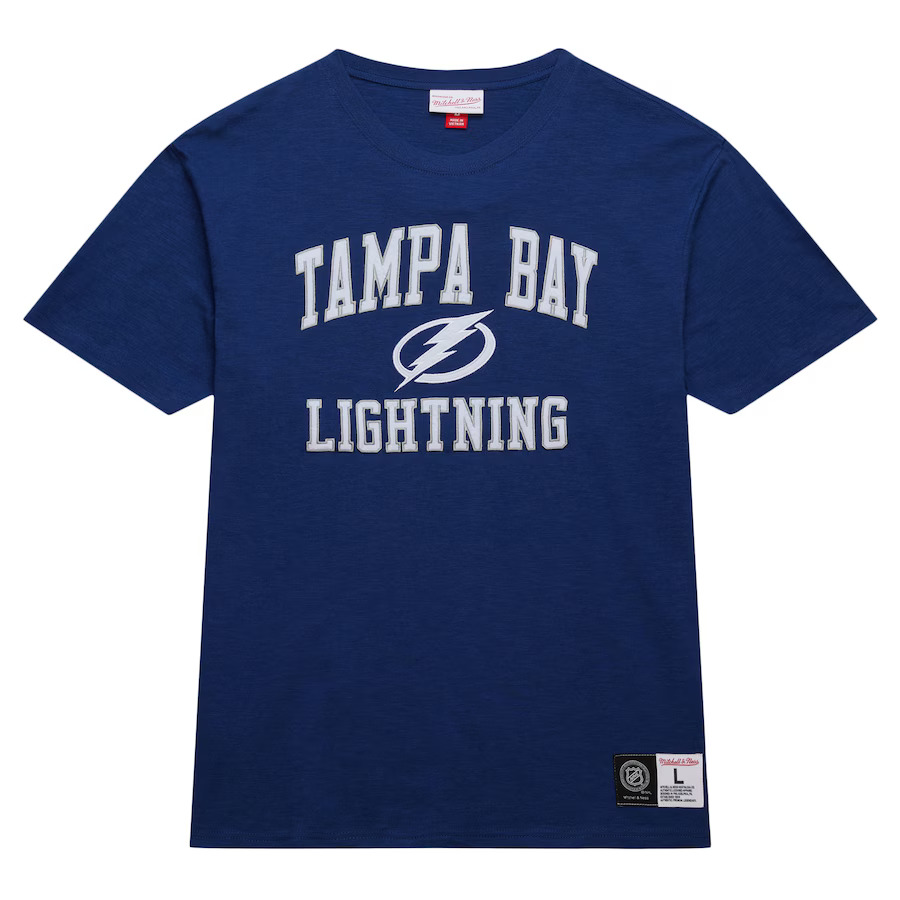 Tampa Bay Lightning NHL Mitchell & Ness Legendary Slub 2.0 T-Shirt Navy