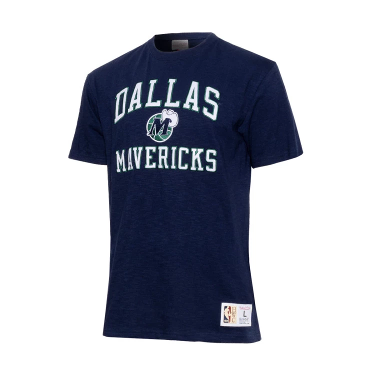 Dallas Mavericks NBA Mitchell & Ness Legendary Slub 2.0 T-Shirt Navy