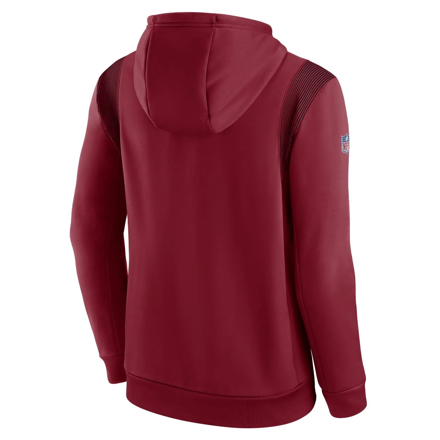 Arizona Cardinals NFL Nike Sideline 2021 Therma Hoodie Rot