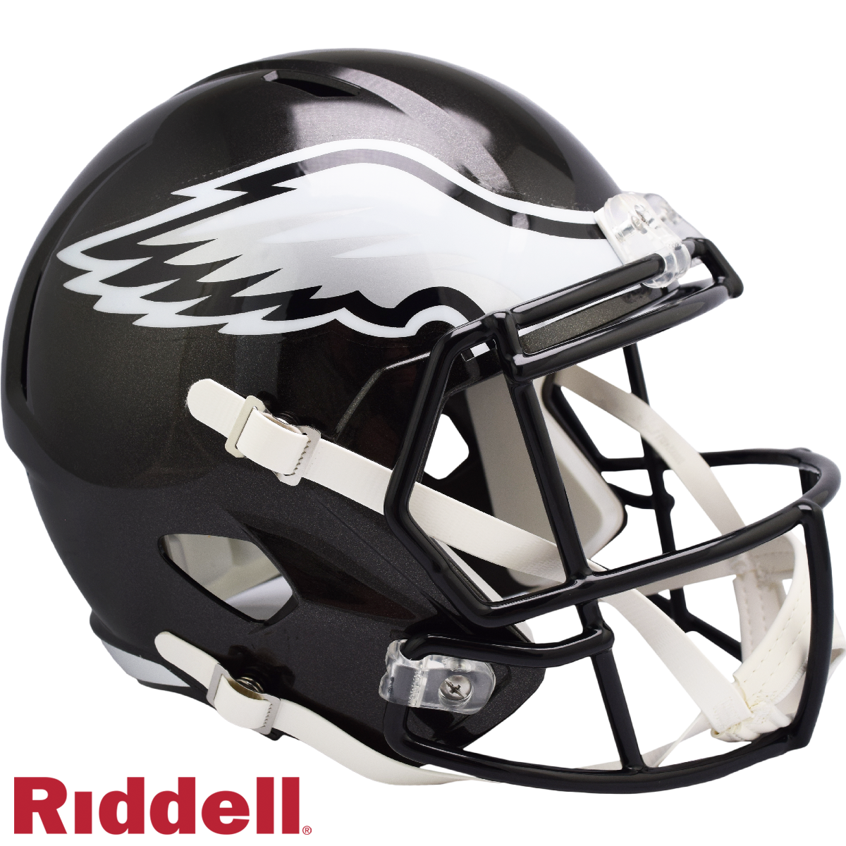 Philadelphia Eagles NFL Riddell On Field Alternate Speed Replica Helm Schwarz