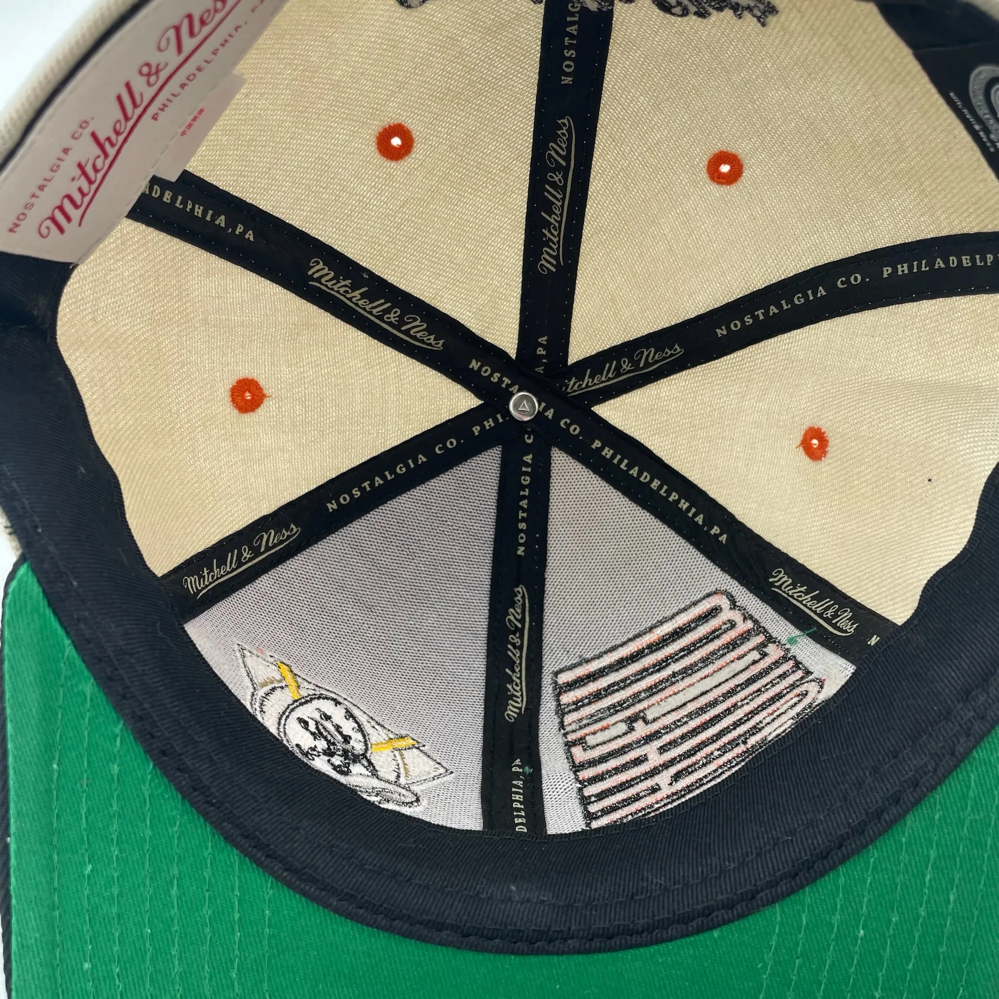 Anaheim Ducks NHL Mitchell & Ness Pop Panel Snapback