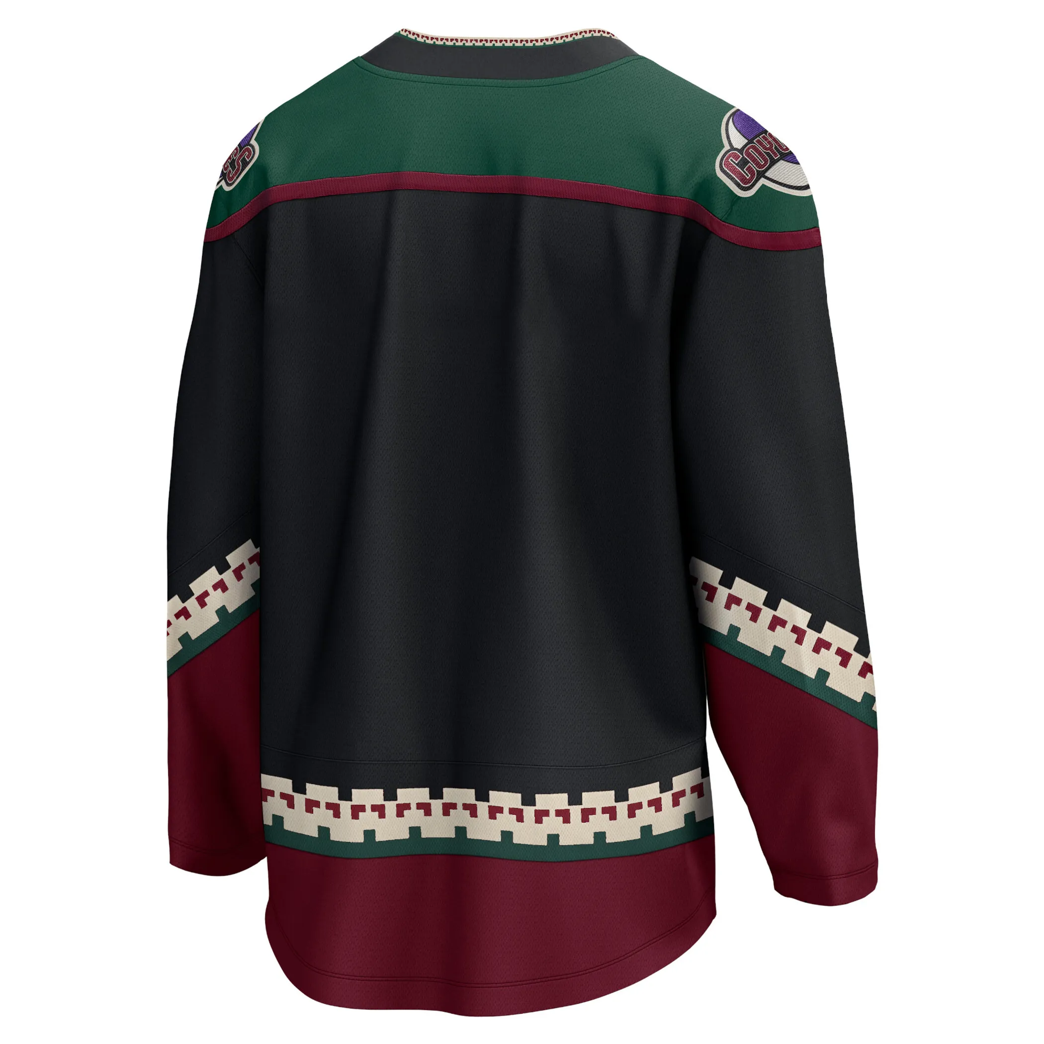 Arizona Coyotes NHL Eishockey Fanatics Breakaway Trikot Home Schwarz