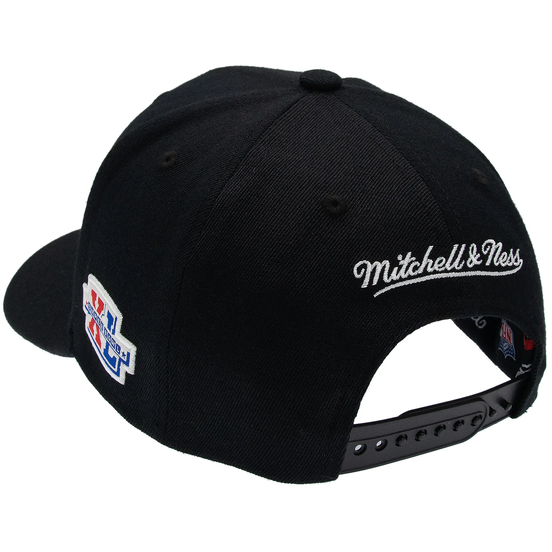 Pittsburgh Steelers NFL Mitchell & Ness Black Out Classic Red Snapback
