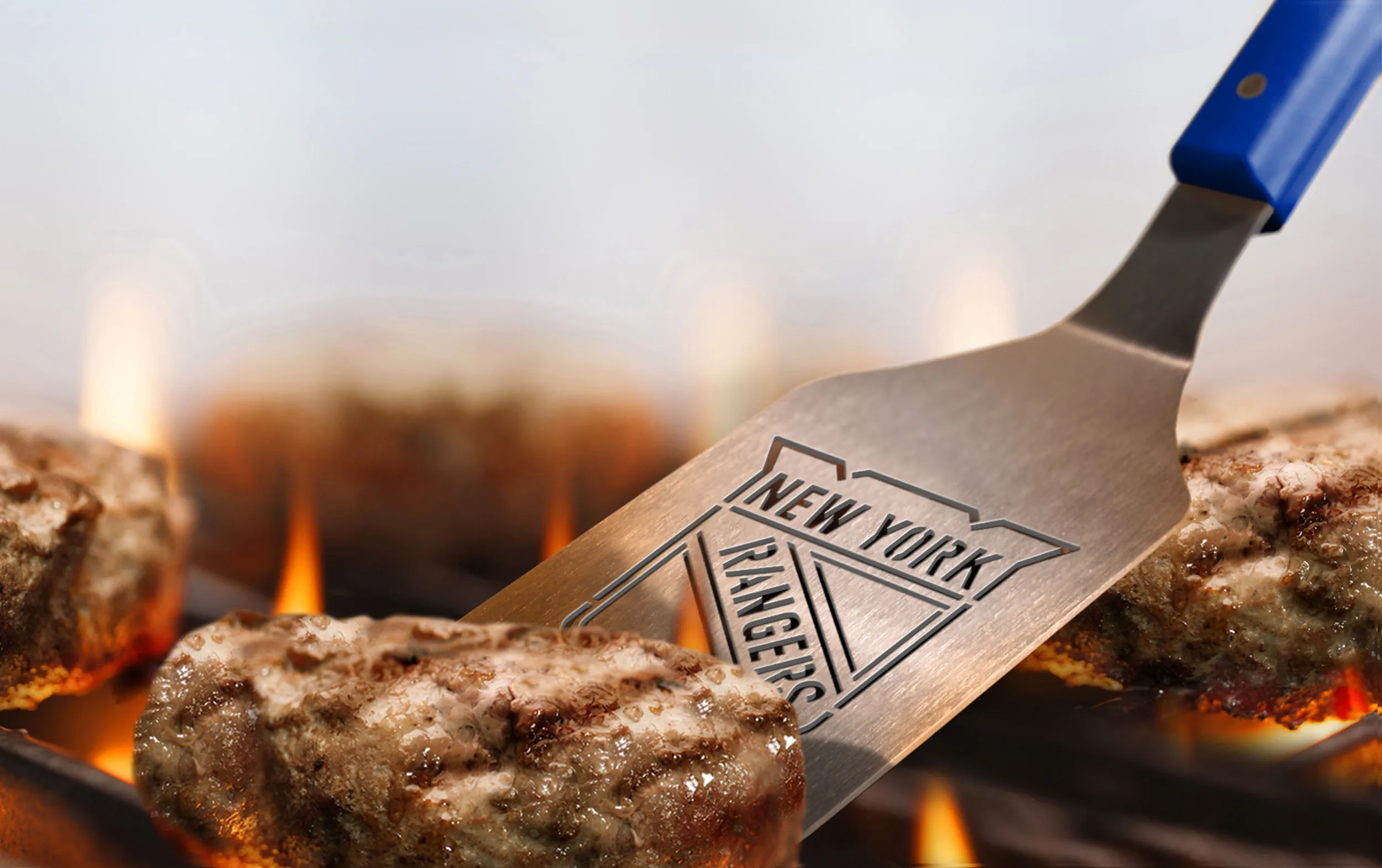 New York Rangers NHL YouTheFan! Spirit Grillbesteck-Set (3-Teilig)