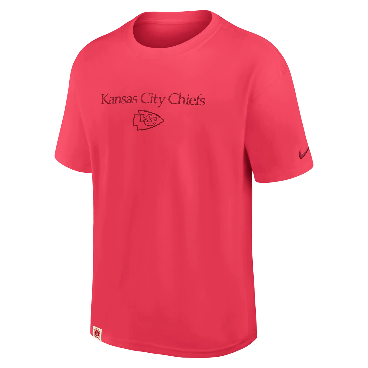Kansas City Chiefs NFL Nike Loose Fit Heavyweight T-Shirt Rot