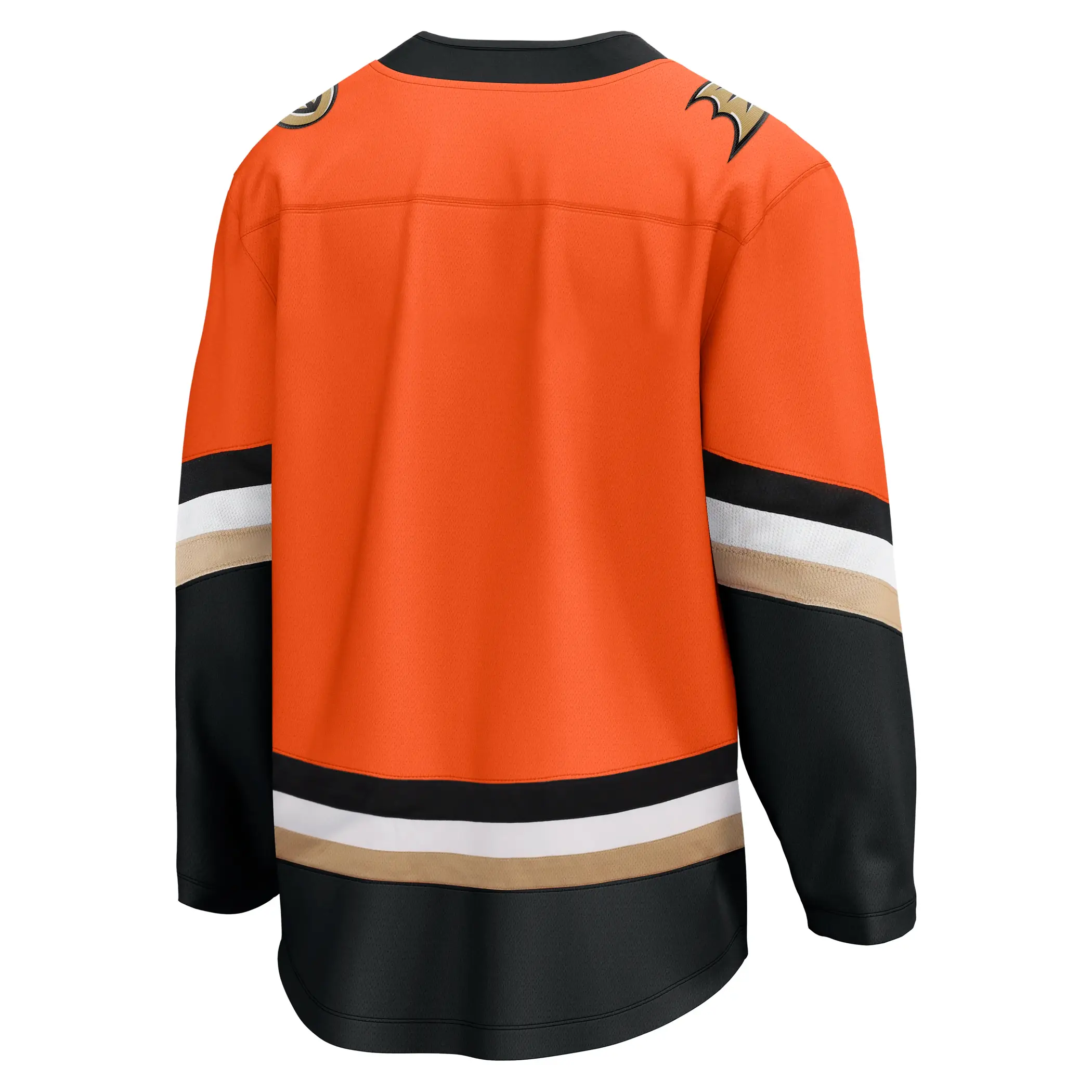 Anaheim Ducks NHL Eishockey Fanatics Breakaway Trikot Home Orange
