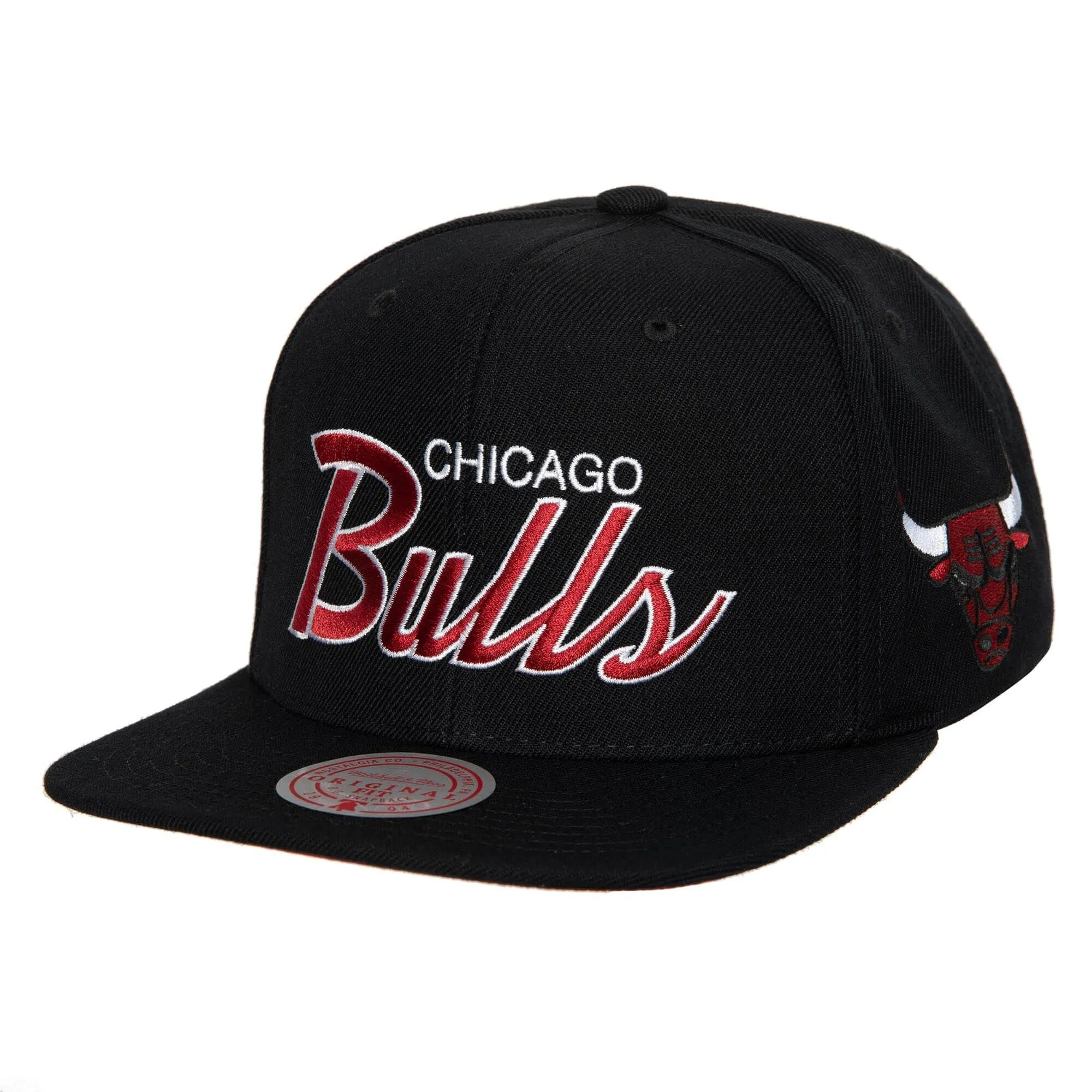 Chicago Bulls NBA Mitchell & Ness Team Script 2.0 Snapback Chicago Bulls NBA Mitchell & Ness Team Script 2.0 Snapback