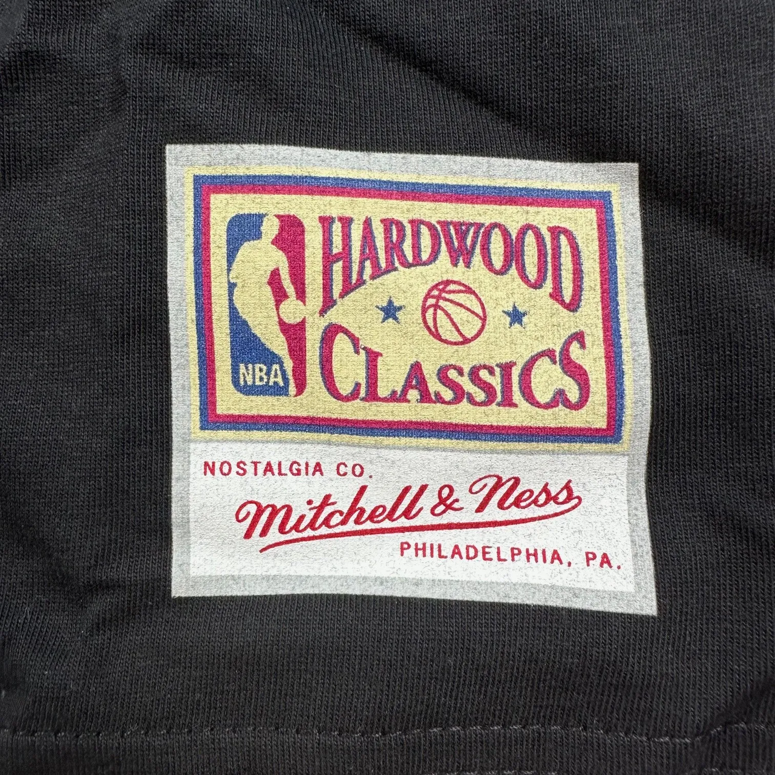 Toronto Raptors NBA Mitchell & Ness Black Tonal Print T-Shirt
