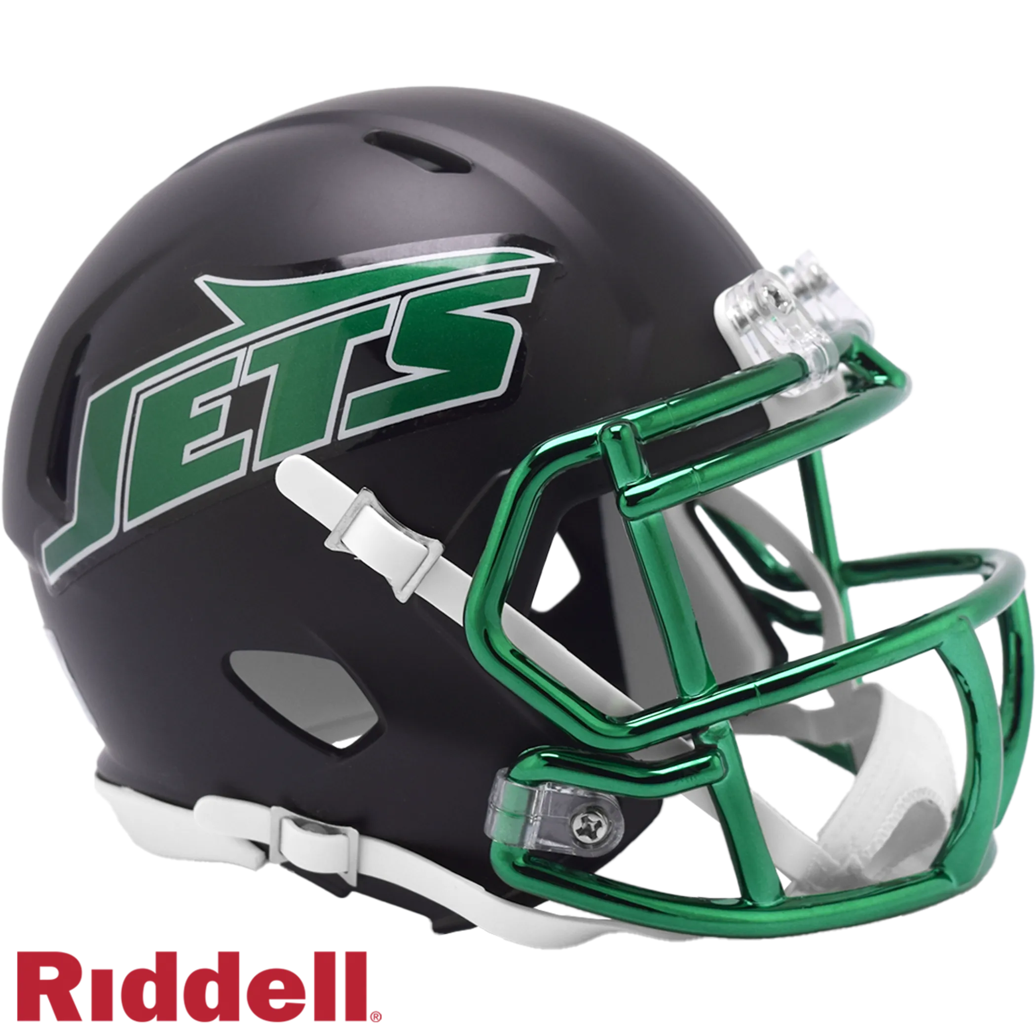 New York Jets NFL Riddell On Field Alternate Speed Mini Helm Schwarz