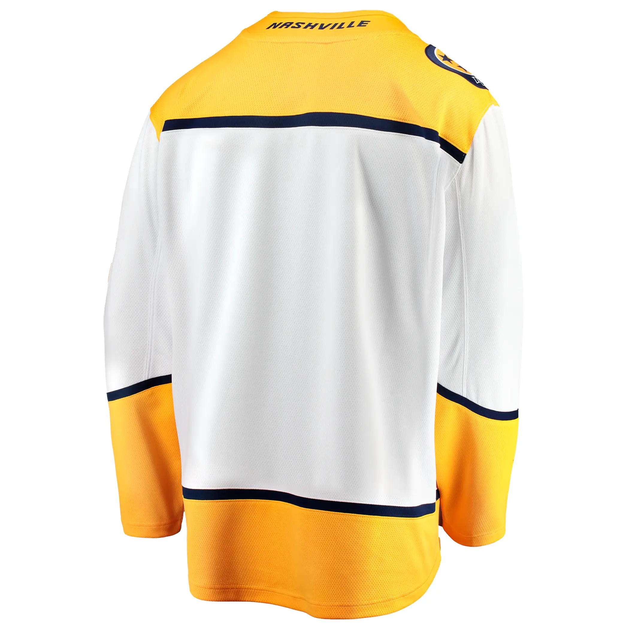 Nashville Predators NHL Eishockey Fanatics Breakaway Trikot Away Weiß