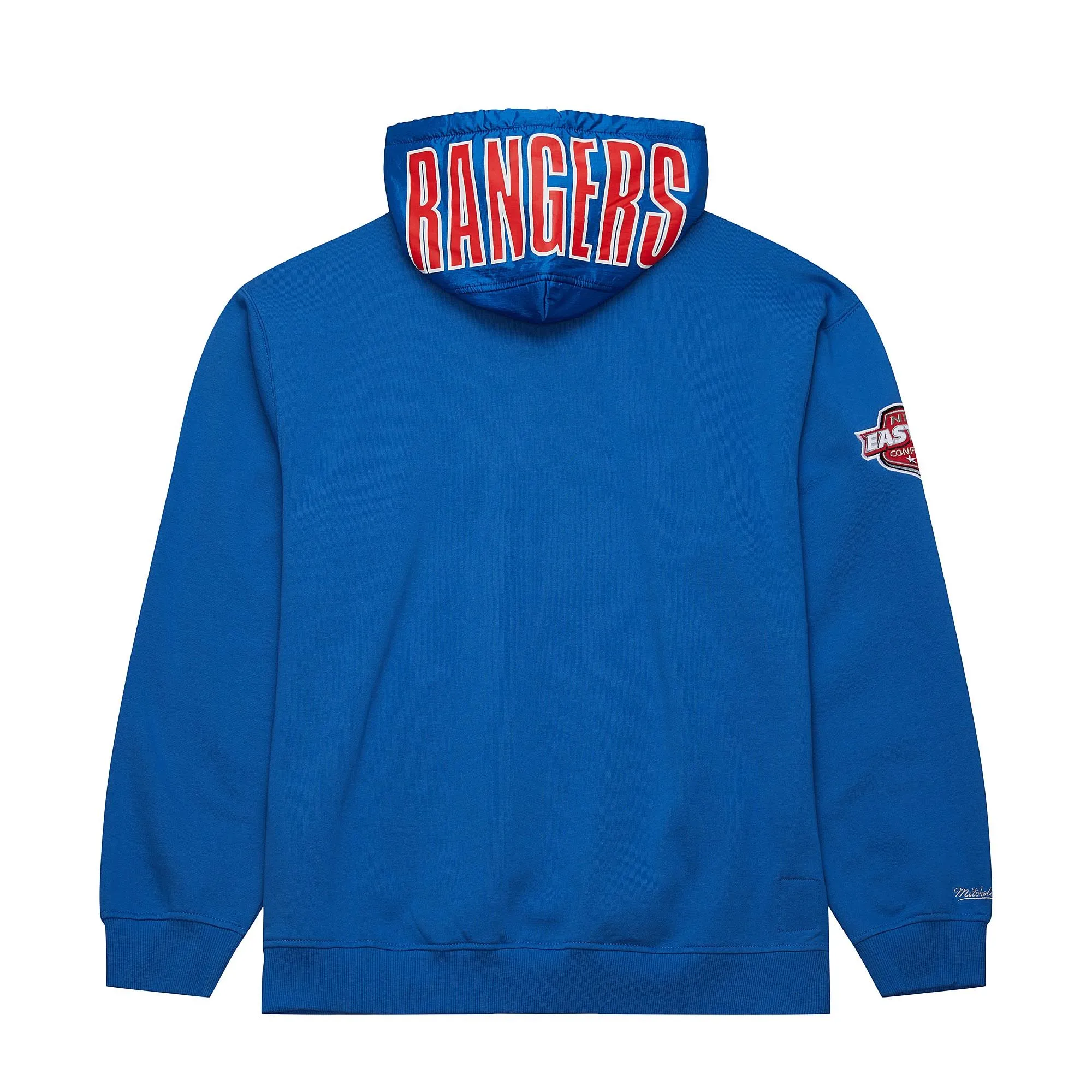 New York Rangers NHL Mitchell & Ness Team OG 2.0 Fleece Hoodie Blau