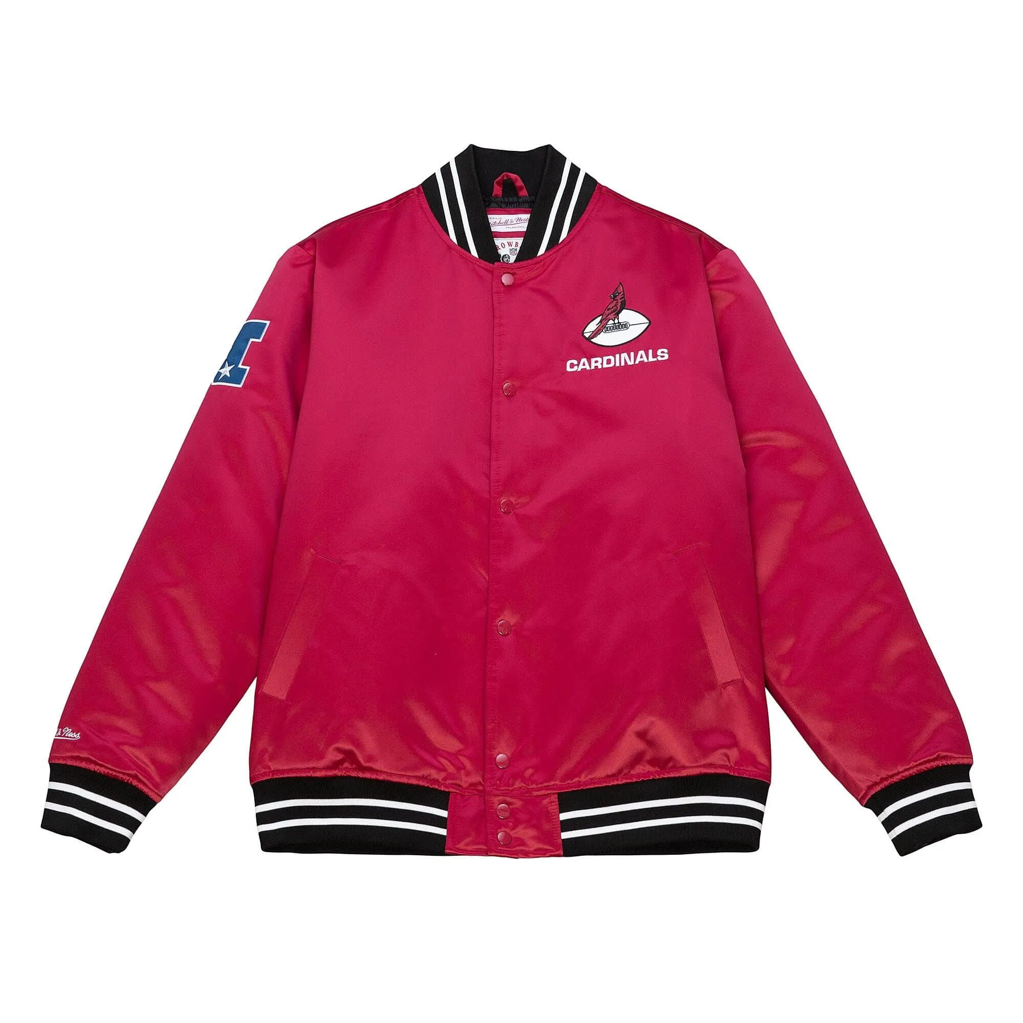Arizona Cardinals NFL Mitchell & Ness Heavyweight Satin Jacke Rot