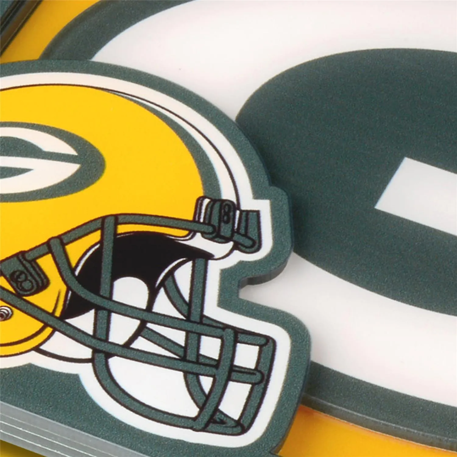 Green Bay Packers NFL YouTheFan! Untersetzer 3D Logo (2er-Set)