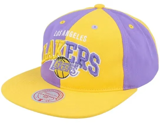 Los Angeles Lakers NBA Mitchell & Ness Pinwheel of Fortune Deadstock Snapback HWC Los Angeles Lakers NBA Mitchell & Ness Pinwheel of Fortune Deadstock Snapback HWC