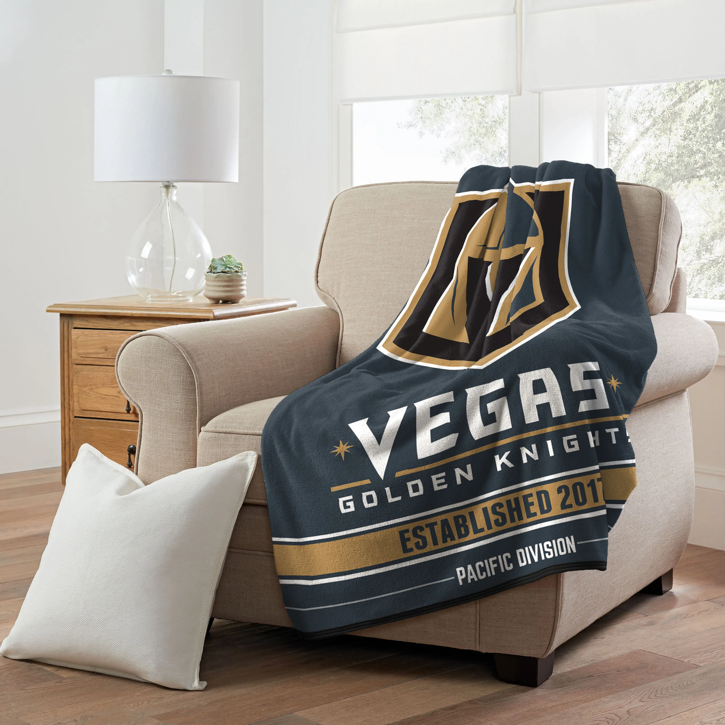 Vegas Golden Knights NHL Super Plush Break Away Decke
