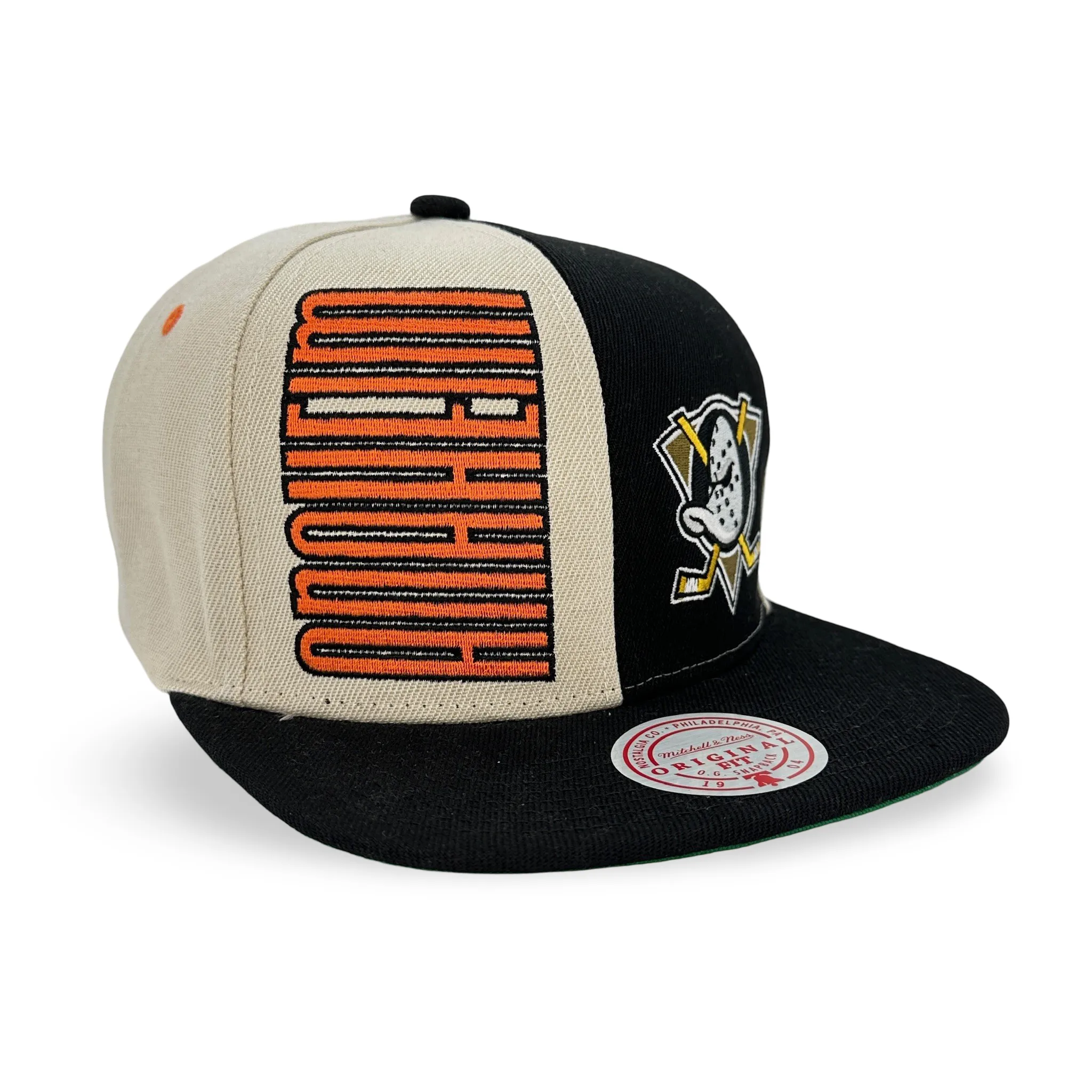 Anaheim Ducks NHL Mitchell & Ness Pop Panel Snapback