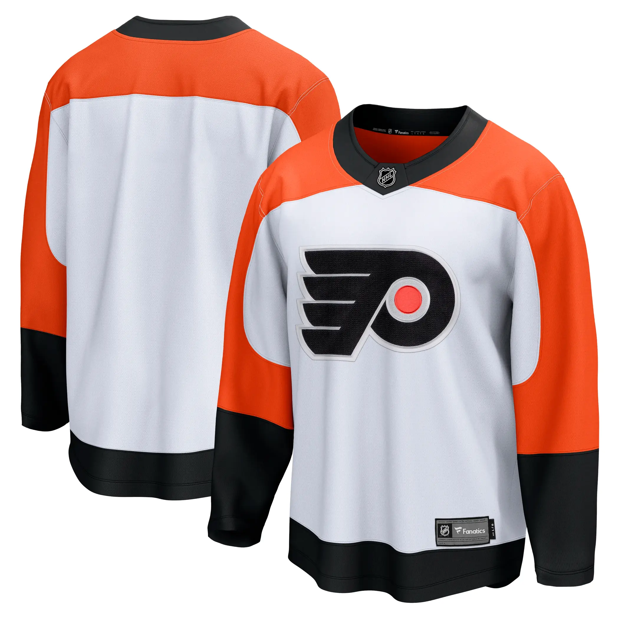 Philadelphia Flyers NHL Eishockey Fanatics Breakaway Trikot Away Weiß