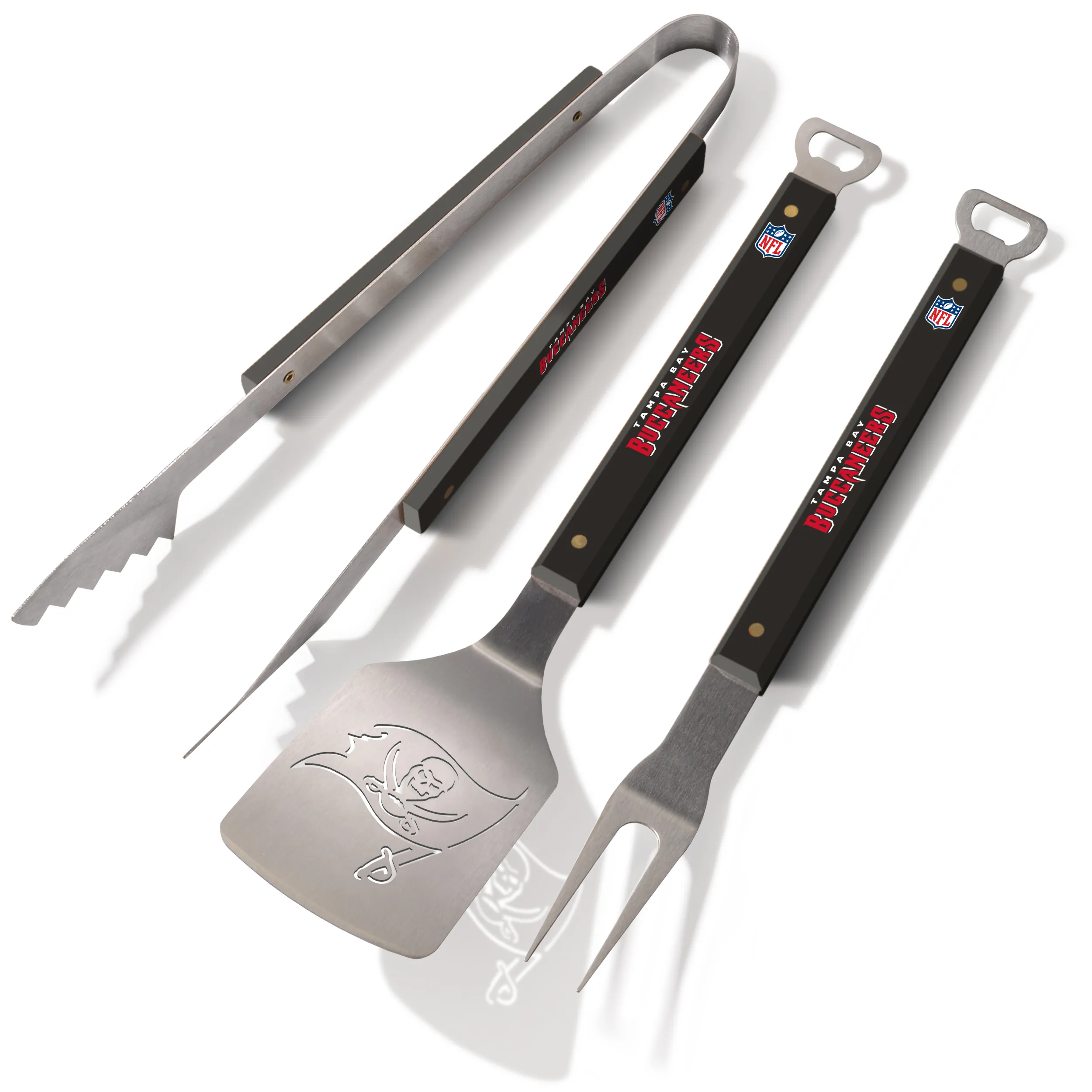 Tampa Bay Buccaneers NFL YouTheFan! Spirit Grillbesteck-Set (3-Teilig)