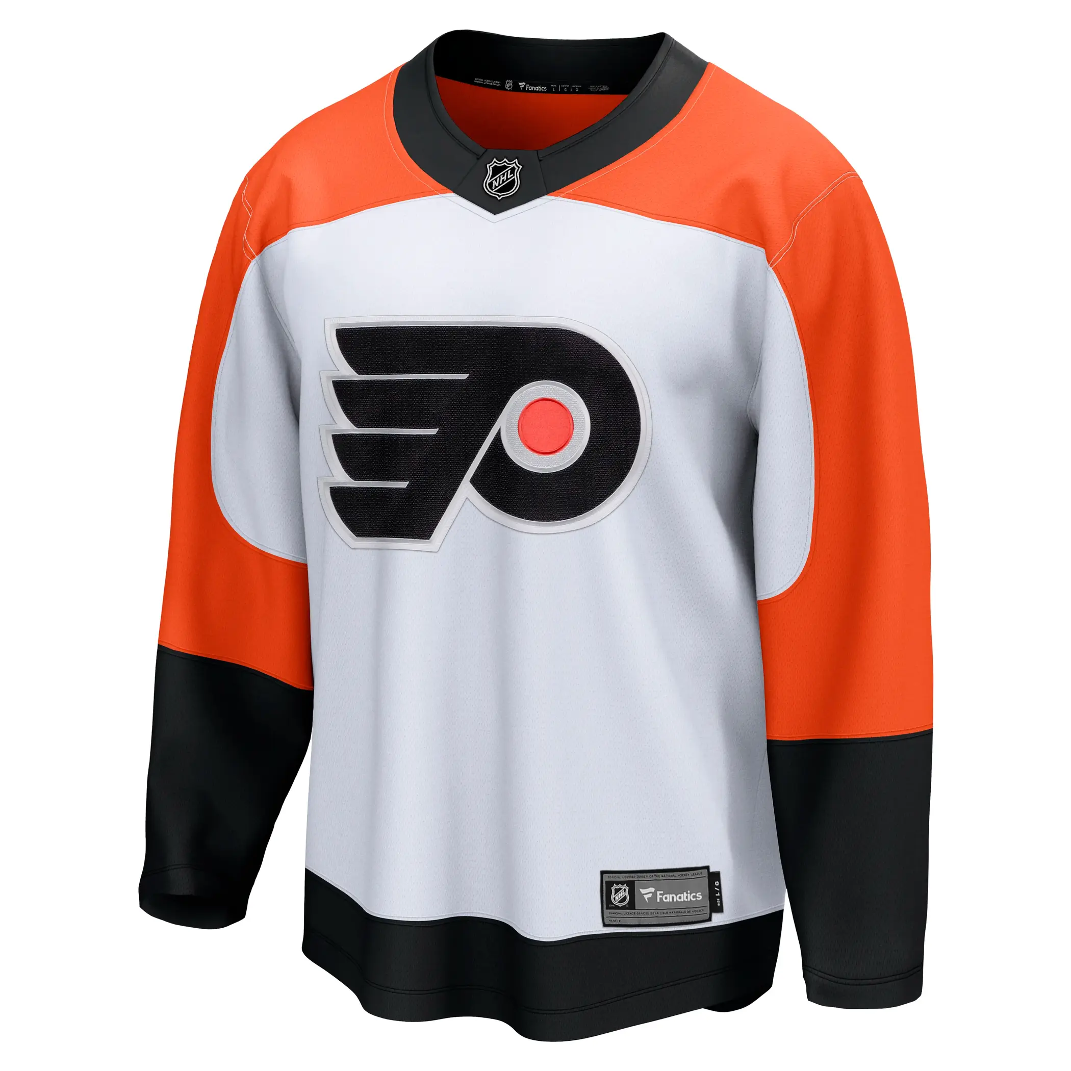 Philadelphia Flyers NHL Eishockey Fanatics Breakaway Trikot Away Weiß