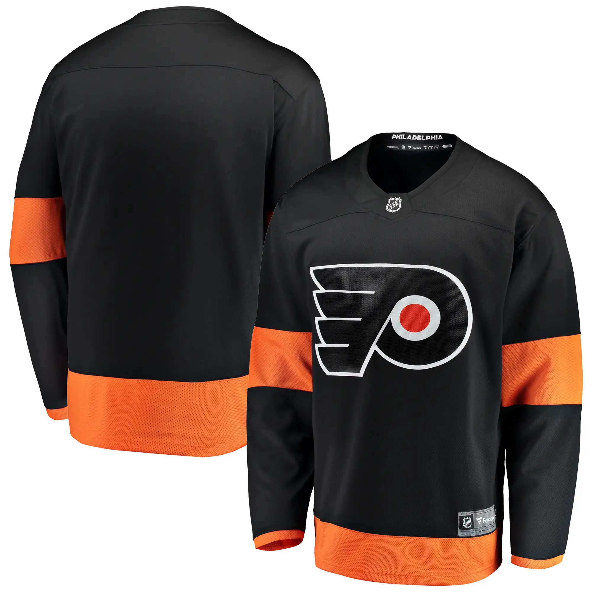 Philadelphia Flyers NHL Eishockey Fanatics Breakaway Trikot Alternate Schwarz
