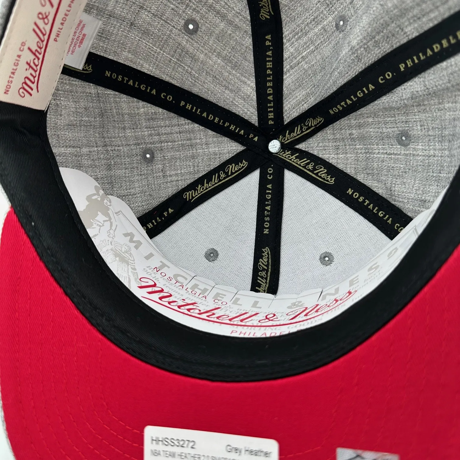 Los Angeles Clippers NBA Mitchell & Ness Team Heather 2.0 Snapback