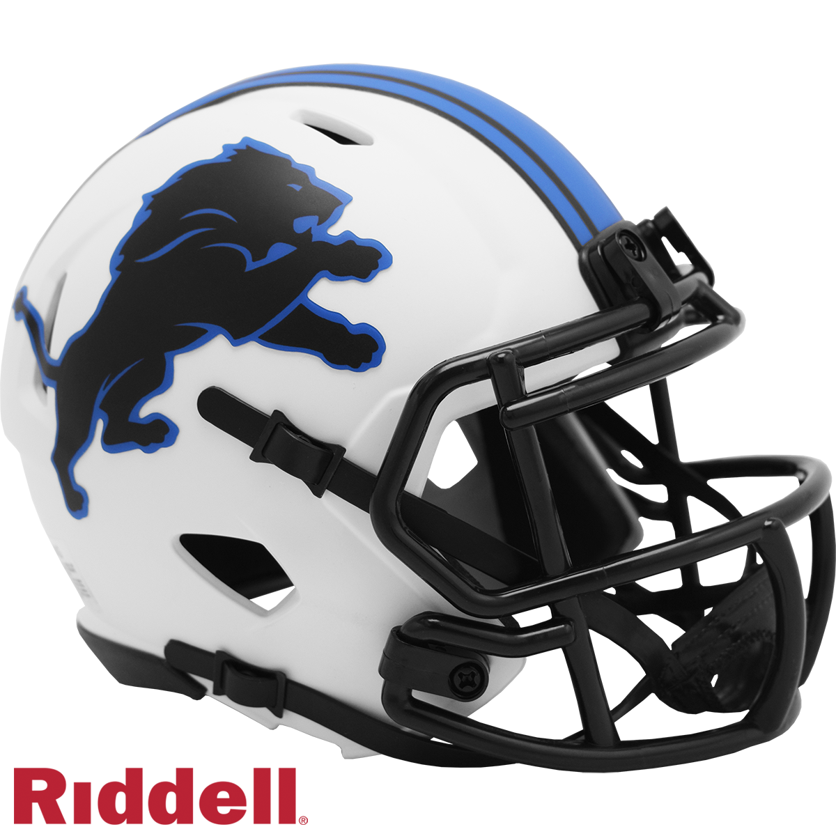 Detroit Lions NFL Riddell Lunar Eclipse Speed Mini Helm