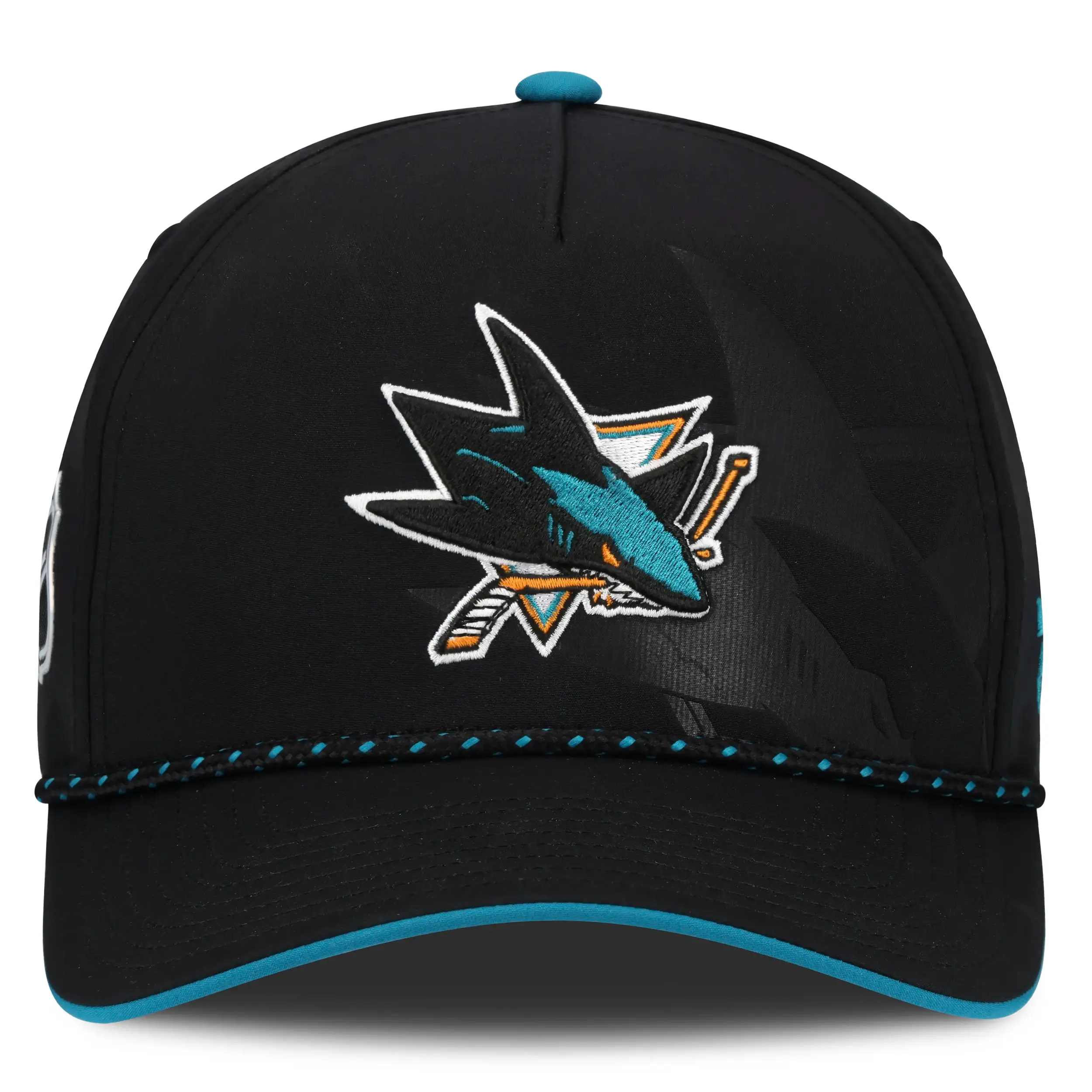 San Jose Sharks NHL Fanatics Draft 2026 Snapback Schwarz / Blau