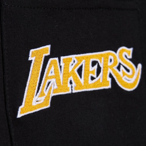 Los Angeles Lakers NBA Mitchell & Ness Double Hit Vintage Logo Pocket T-Shirt Los Angeles Lakers NBA Mitchell & Ness Double Hit Vintage Logo Pocket T-Shirt