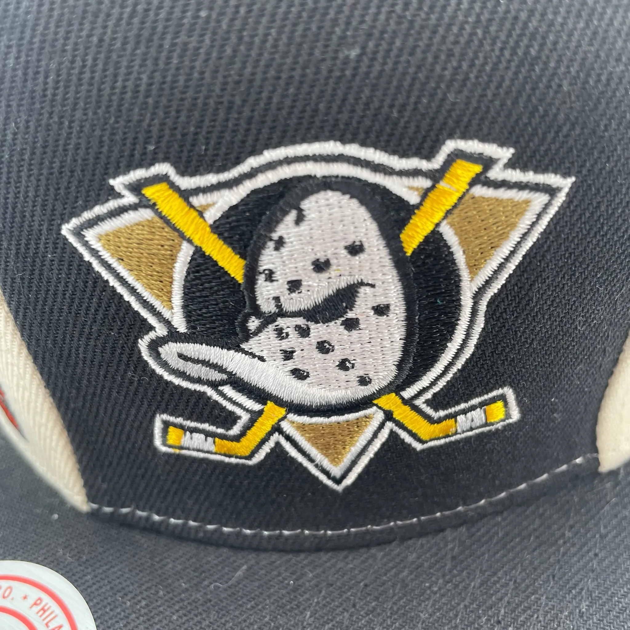 Anaheim Ducks NHL Mitchell & Ness Pop Panel Snapback