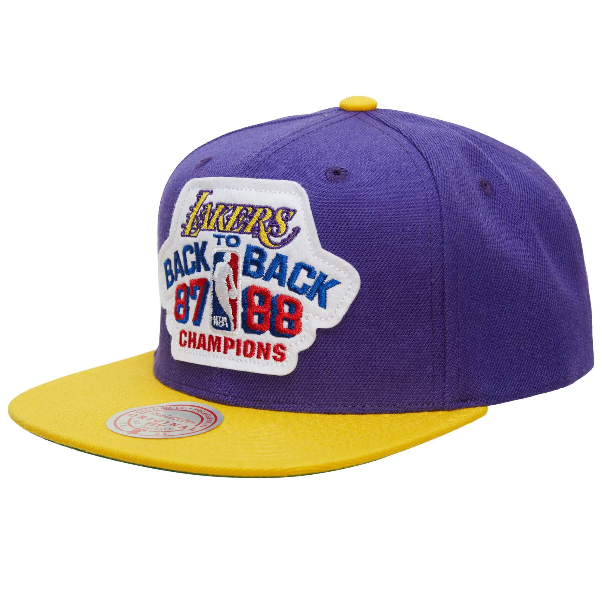 Los Angeles Lakers NBA Mitchell & Ness B2B Champs Snapback HWC Los Angeles Lakers NBA Mitchell & Ness B2B Champs Snapback HWC