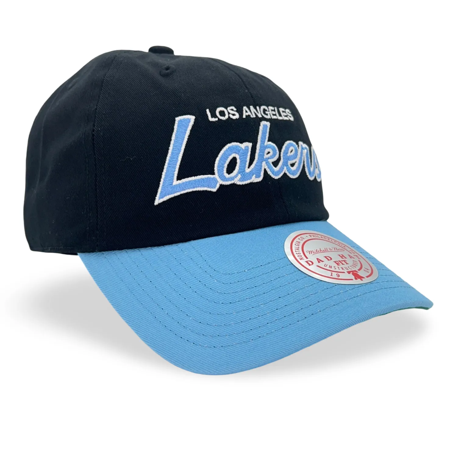 Los Angeles Lakers NBA Mitchell & Ness Team Script 2.0 Dad Strapback HWC Los Angeles Lakers NBA Mitchell & Ness Team Script 2.0 Dad Strapback HWC