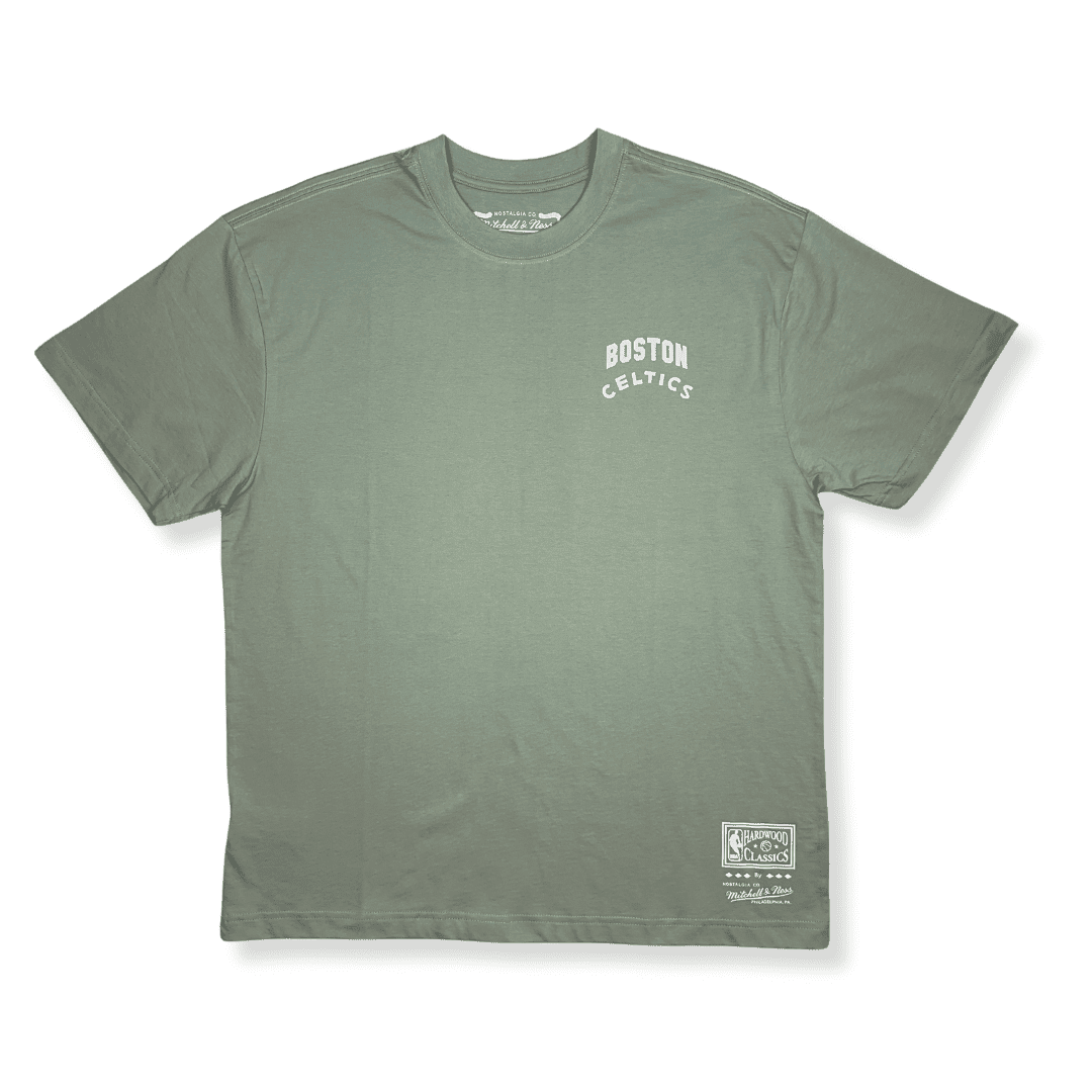Boston Celtics NBA Mitchell & Ness Elite Neutral Oversized T-Shirt