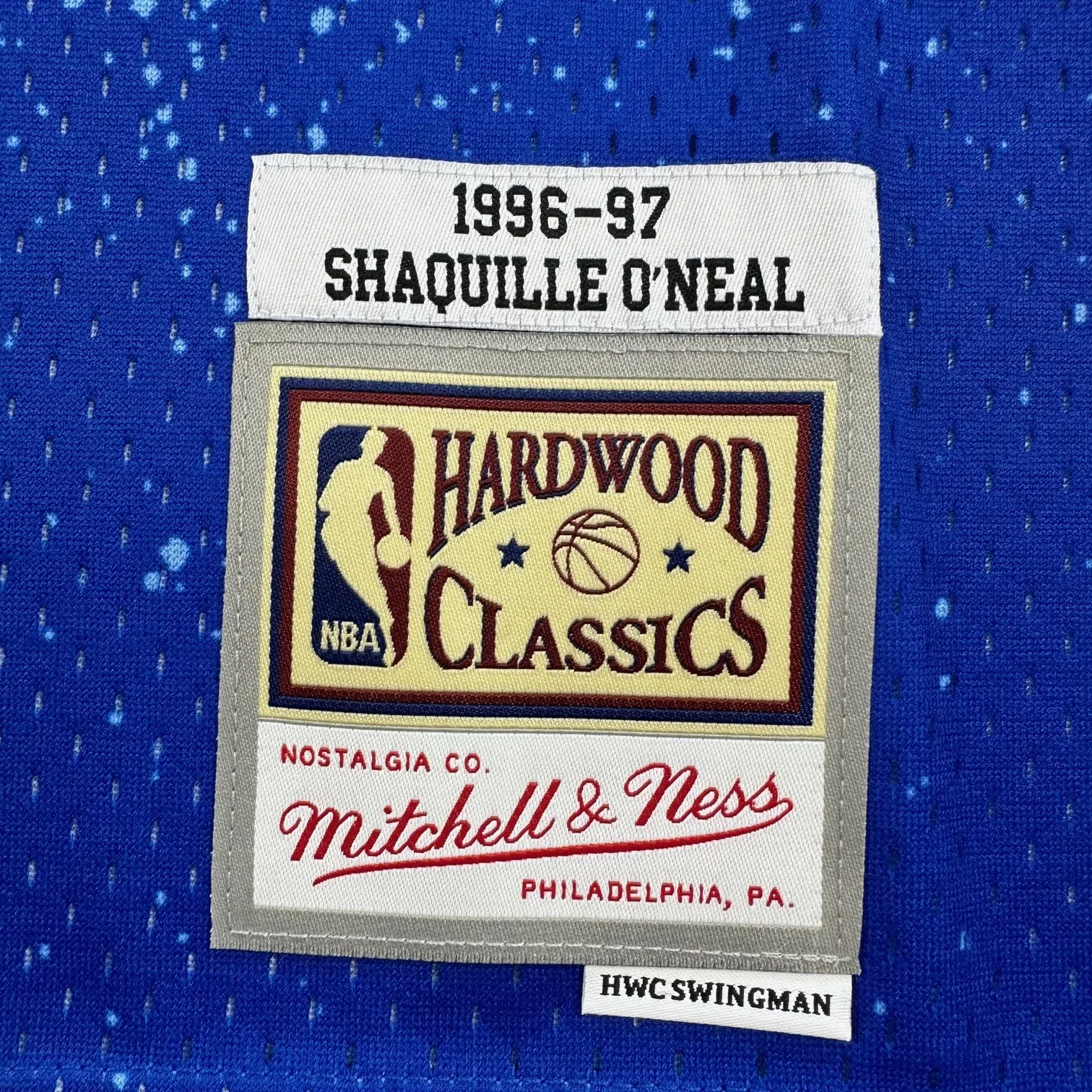 Shaquile O'Neal #34 Los Angeles Lakers 96 NBA Mitchell & Ness Spraypaint Gradient Swingman Trikot Shaquile O'Neal #34 Los Angeles Lakers 96 NBA Mitchell & Ness Spraypaint Gradient Swingman Trikot