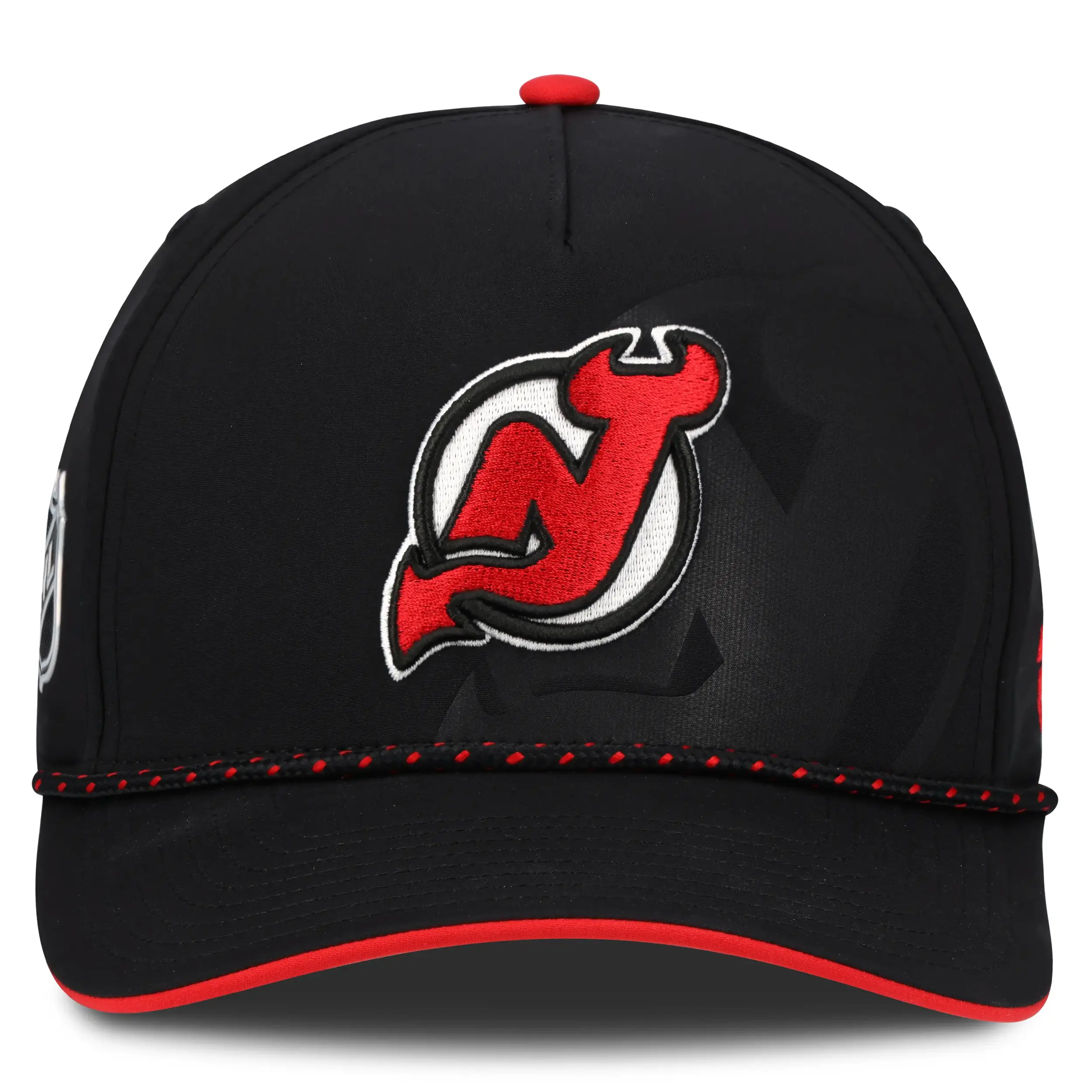 New Jersey Devils NHL Fanatics Draft 2026 Snapback Schwarz / Rot