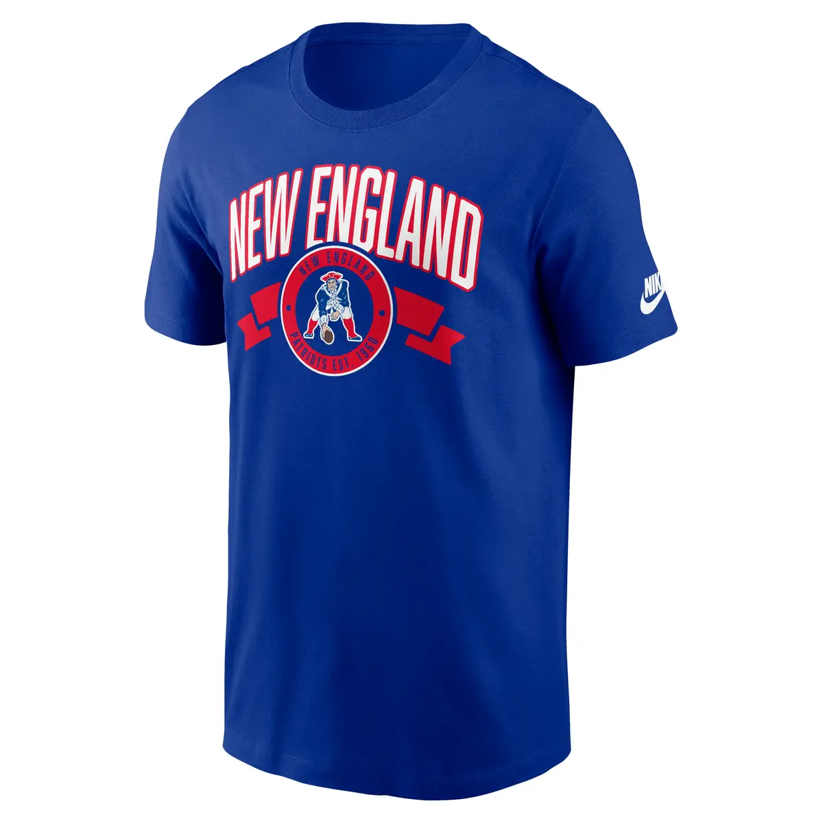 New England Patriots NFL Nike Rewind Front & Back Hit Essential T-Shirt