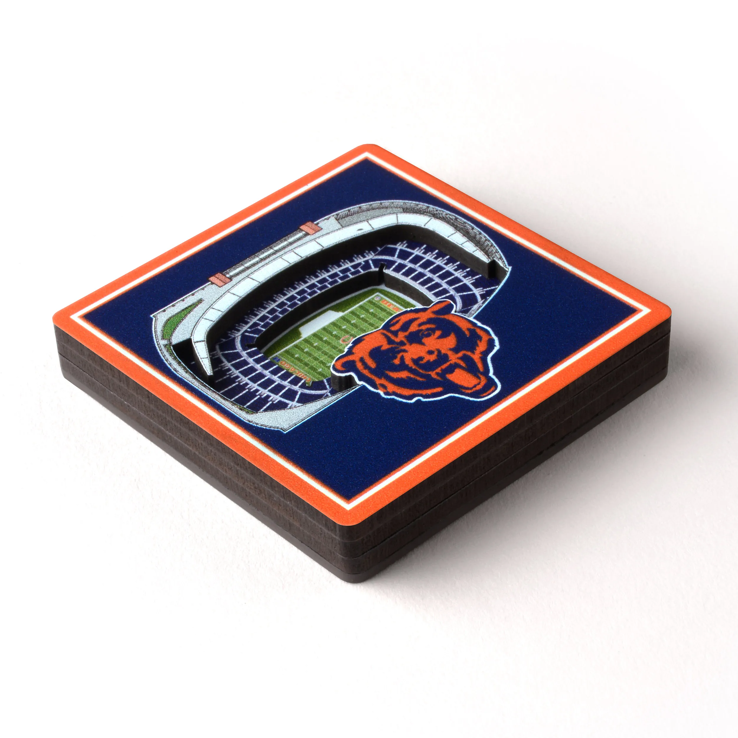 Chicago Bears NFL YouTheFan! 3D StadiumView Magnet