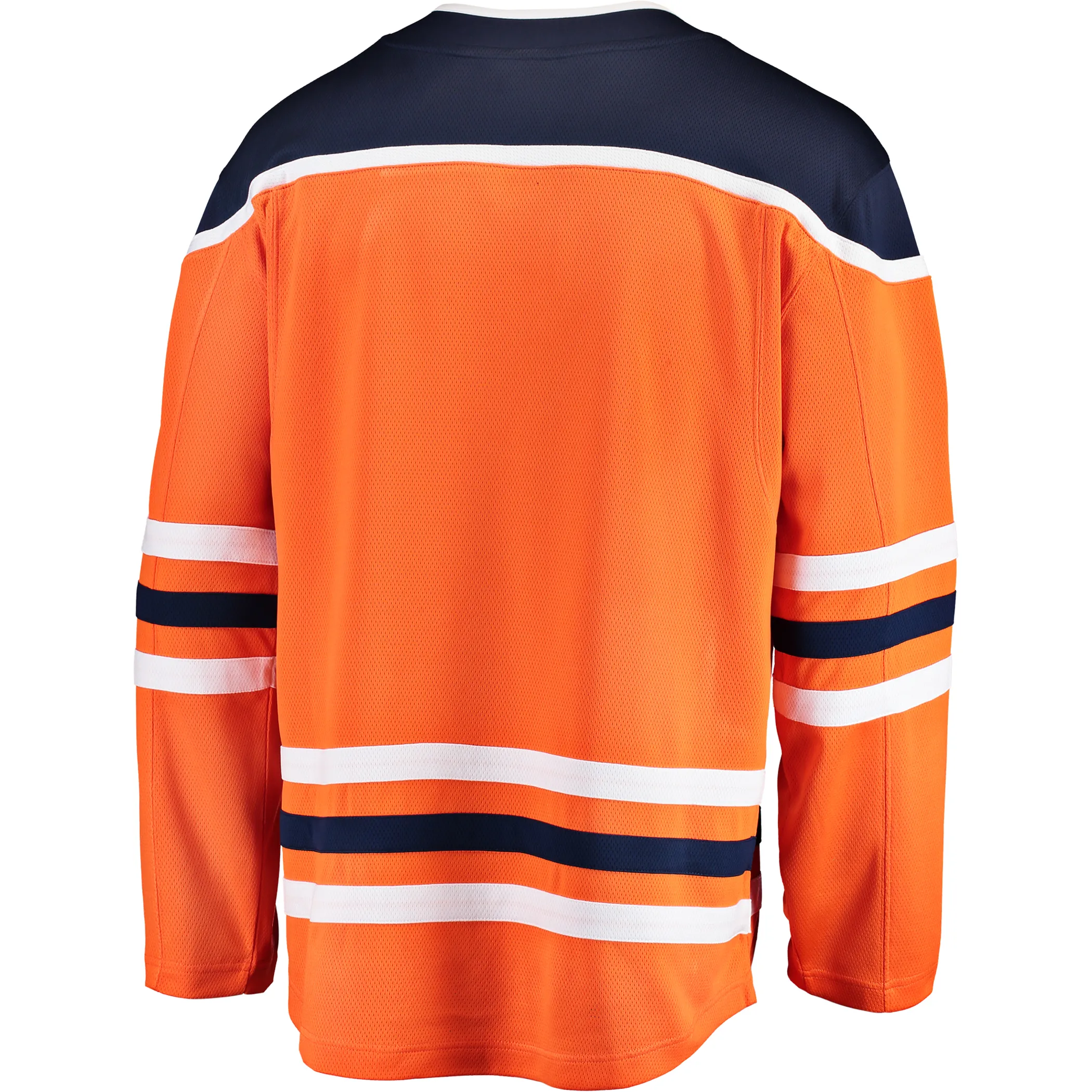 Edmonton Oilers NHL Eishockey Fanatics Breakaway Trikot Home Orange