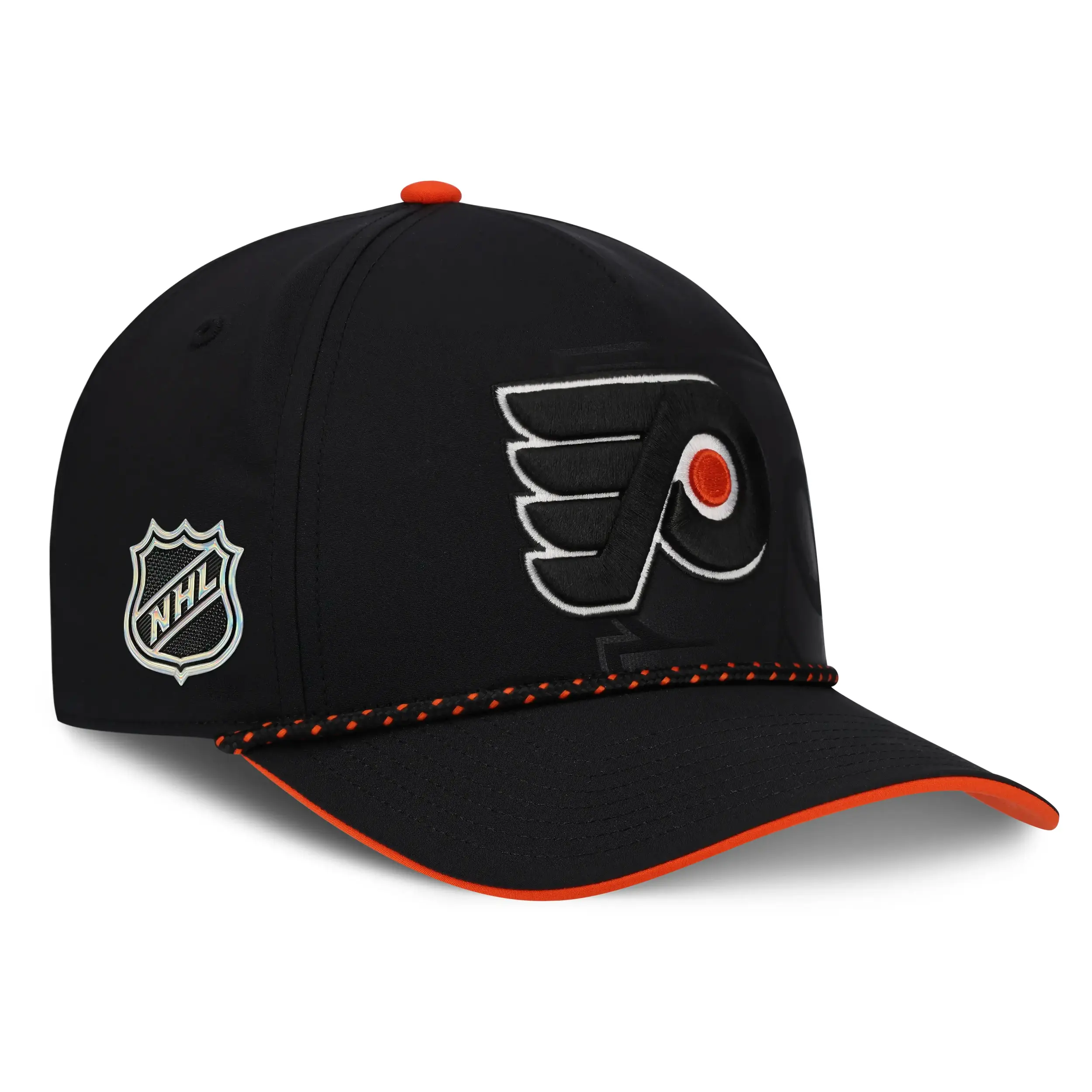 Philadelphia Flyers NHL Fanatics Draft 2026 Snapback Schwarz / Orange