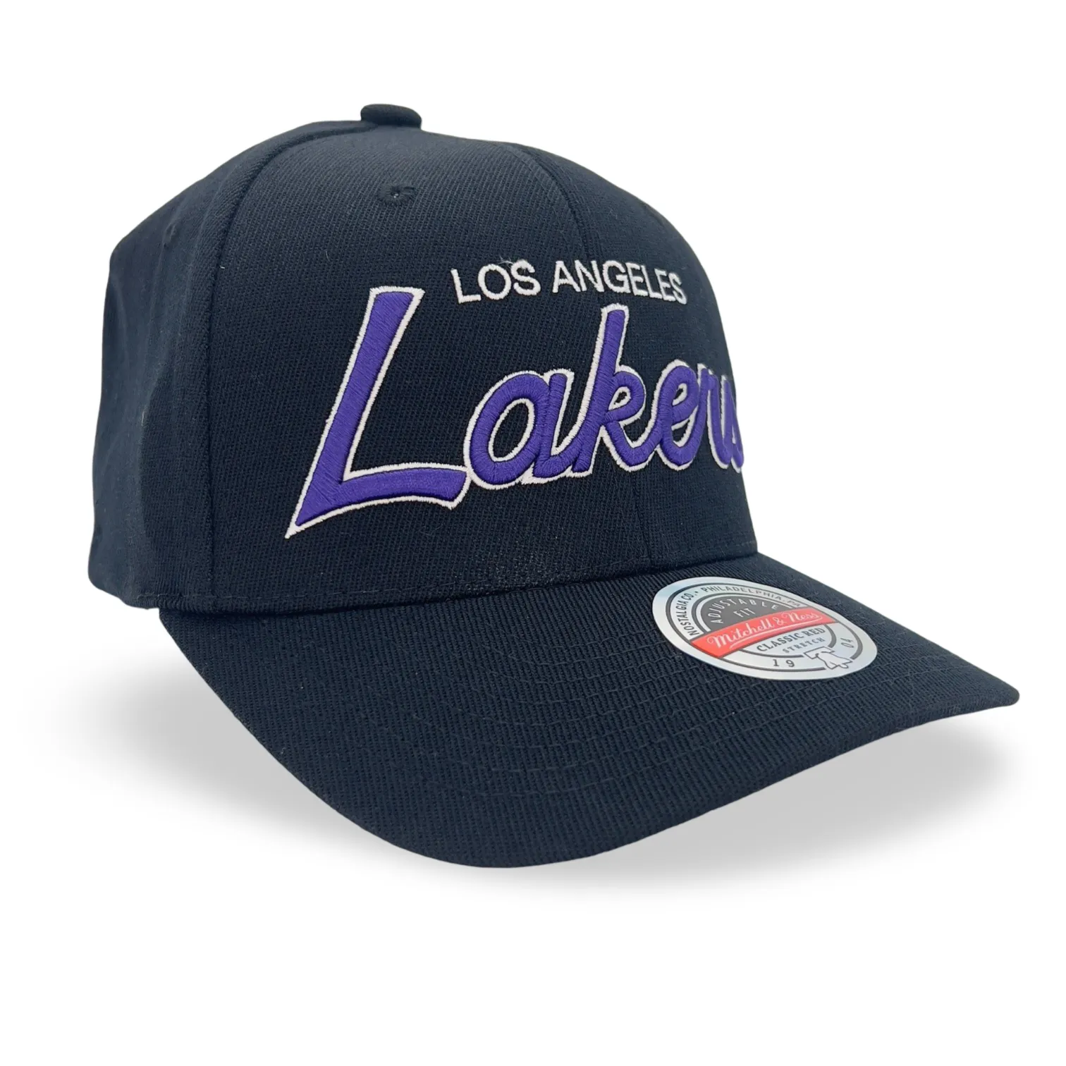 Los Angeles Lakers NBA Mitchell & Ness Team Script 2.0 Stretch Snapback Los Angeles Lakers NBA Mitchell & Ness Team Script 2.0 Stretch Snapback