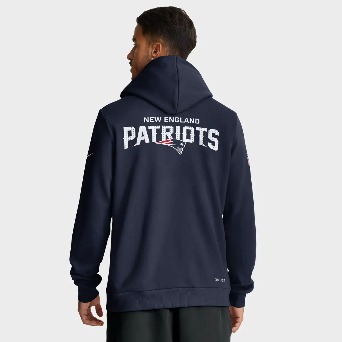 New England Patriots NFL Nike Sideline 2025 Standard Issue Hoodie