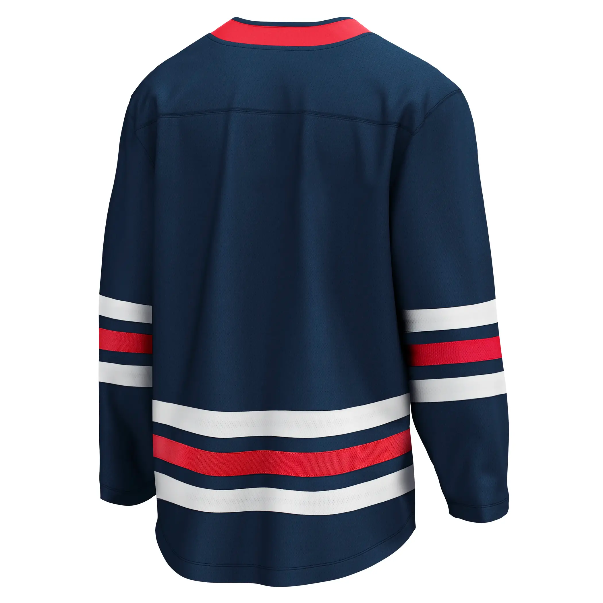 Winnipeg Jets NHL Eishockey Fanatics Breakaway Trikot Alternate Navy