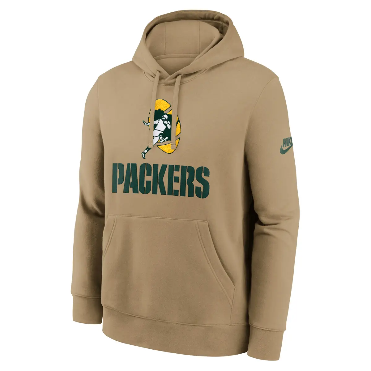 Green Bay Packers NFL Nike Rewind Club Hoodie